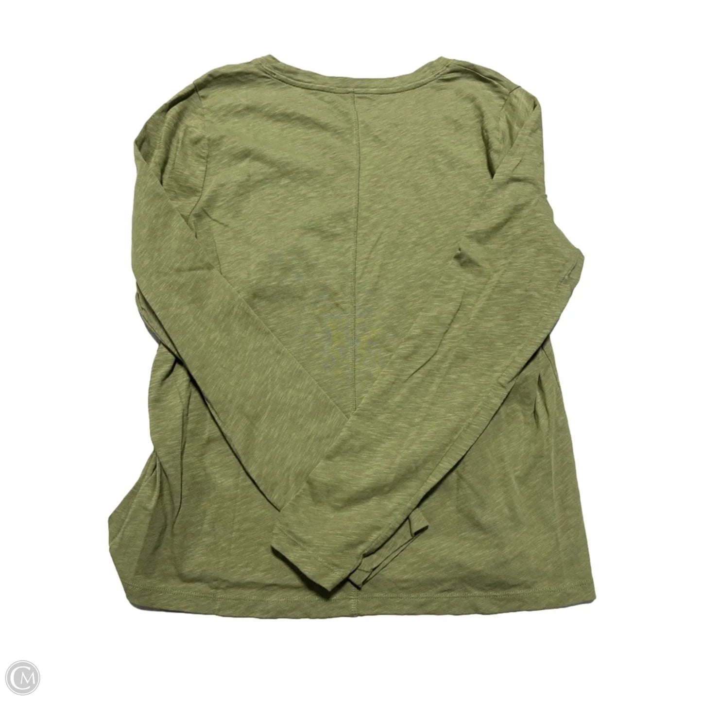 Top Long Sleeve Basic By J. Crew In Green, Size: L