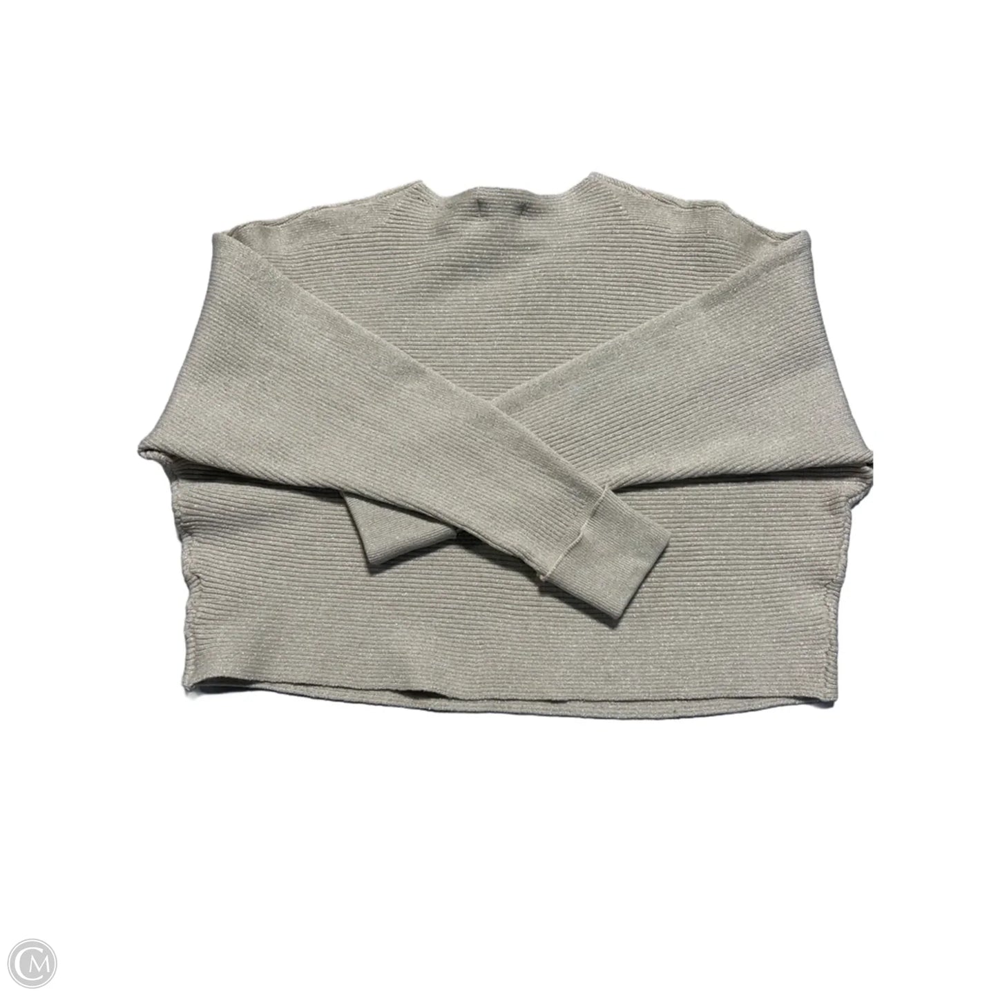 Top Long Sleeve By Tahari In Tan, Size: S