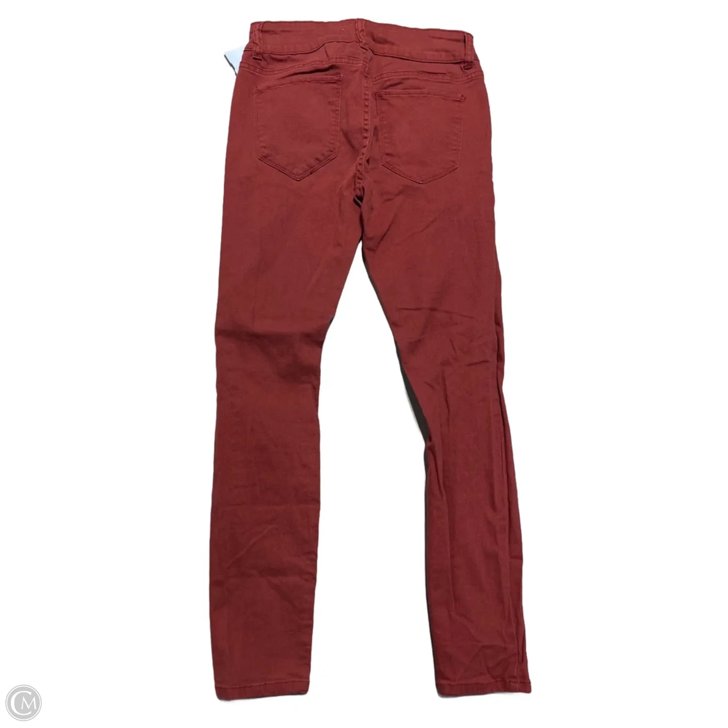 Jeans Skinny By Cello In Red, Size: 8