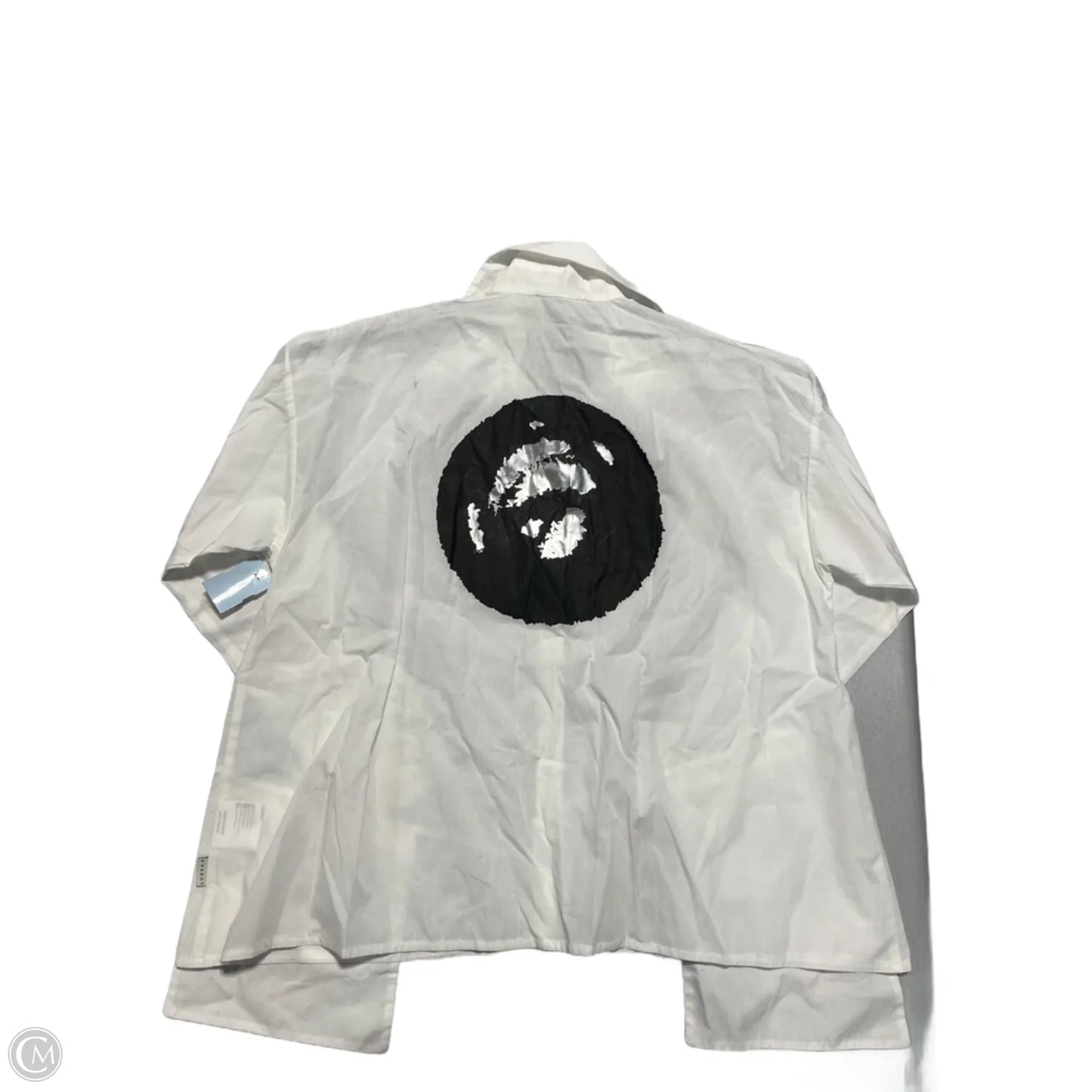 Top Long Sleeve By Cmc In White, Size: S