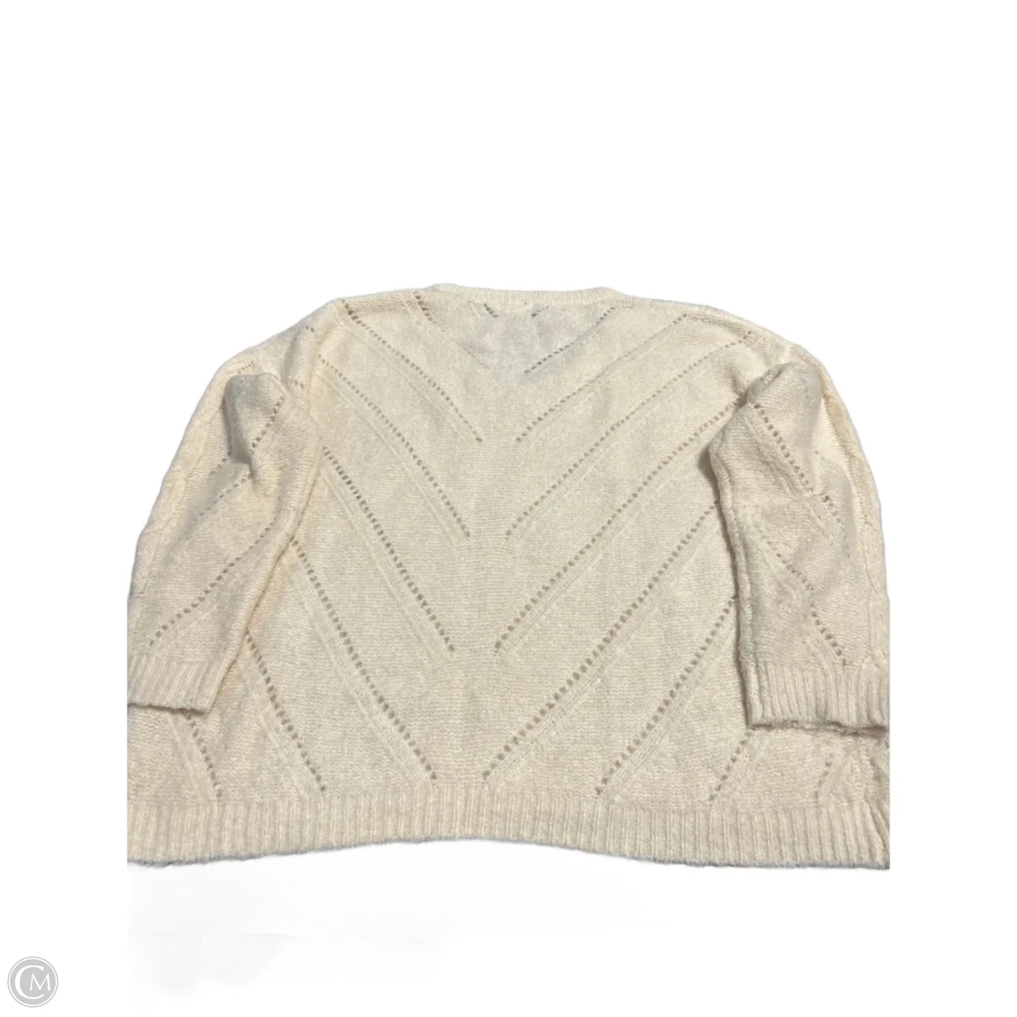 Sweater By Adora In Cream, Size: L