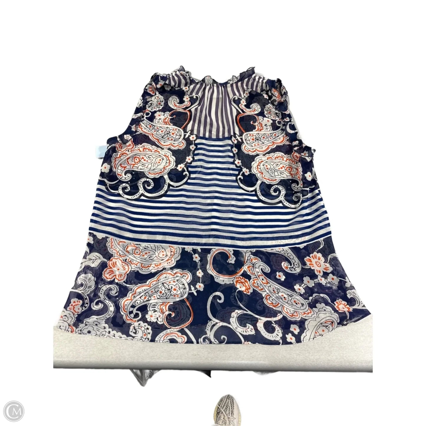 Tank Top By Cabi In Blue, Size: Xs