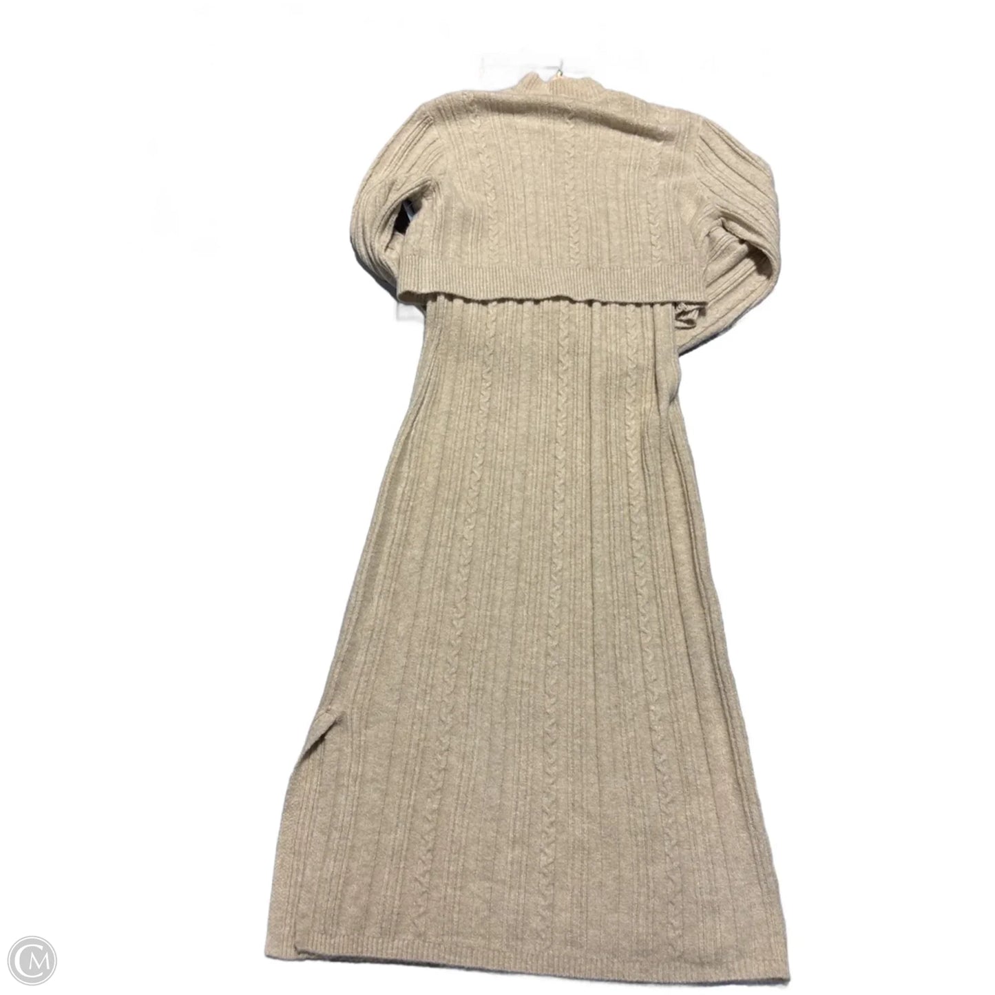 Dress Casual Maxi By Current Air In Tan, Size: S
