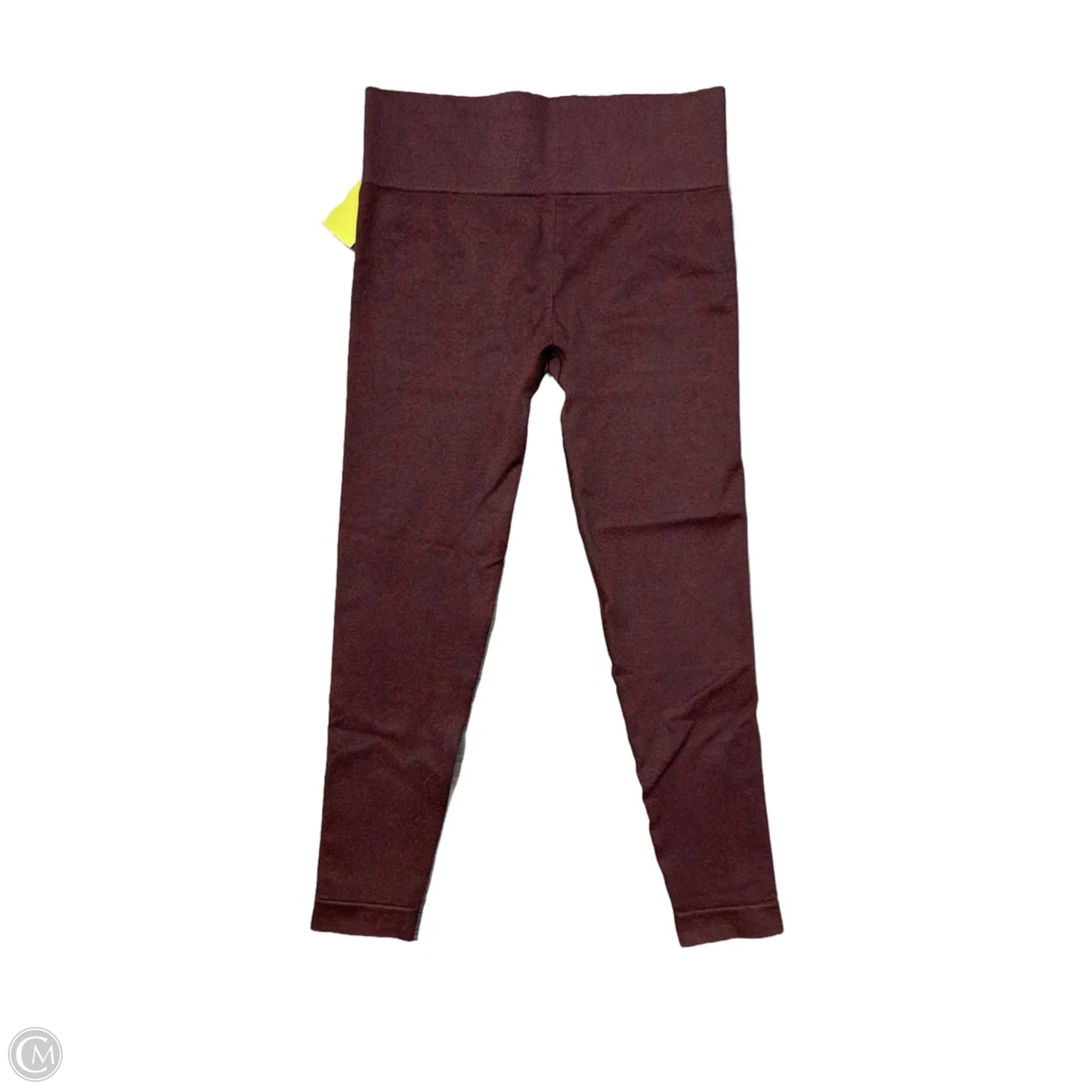 Athletic Leggings By Gym Shark In Red, Size: S