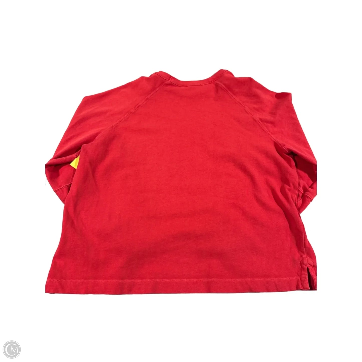 Top Long Sleeve By Madewell In Red, Size: S