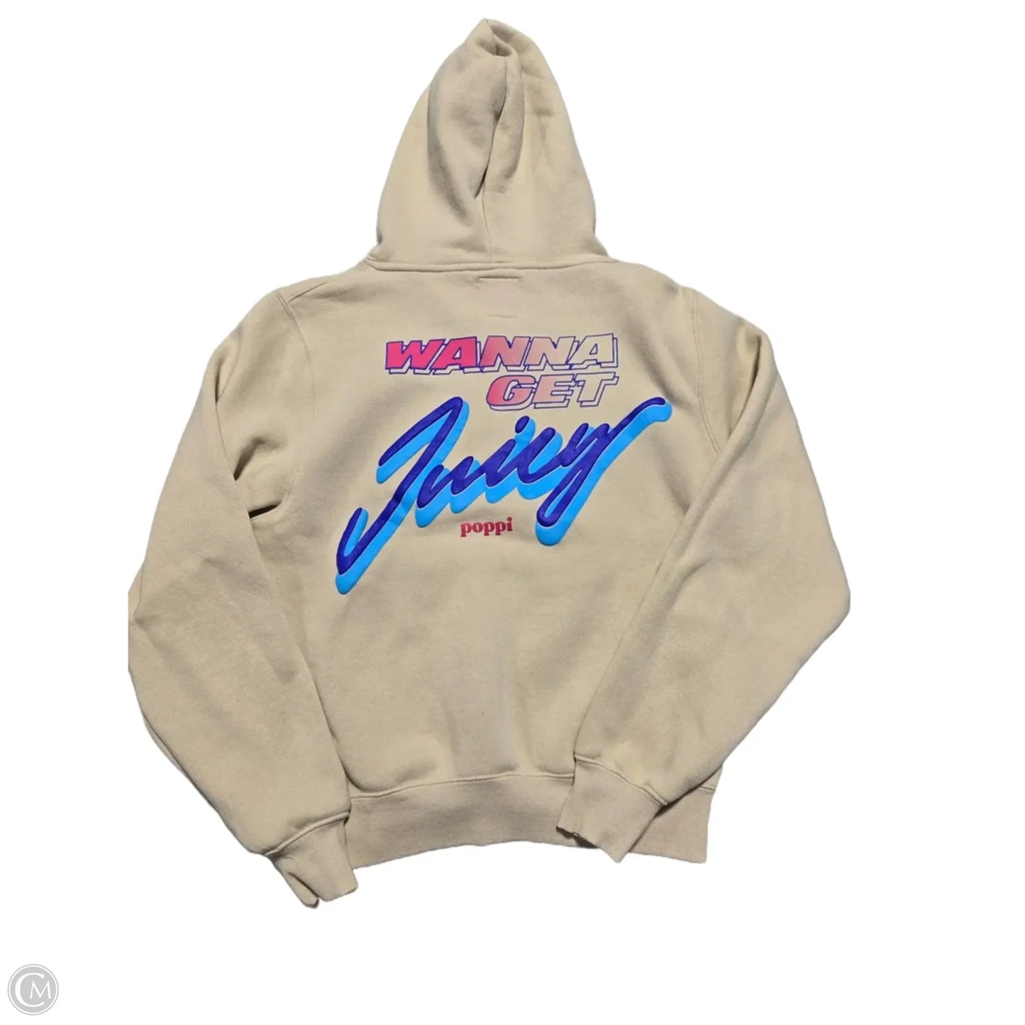 Sweatshirt Hoodie By Cmc In Cream, Size: Xs