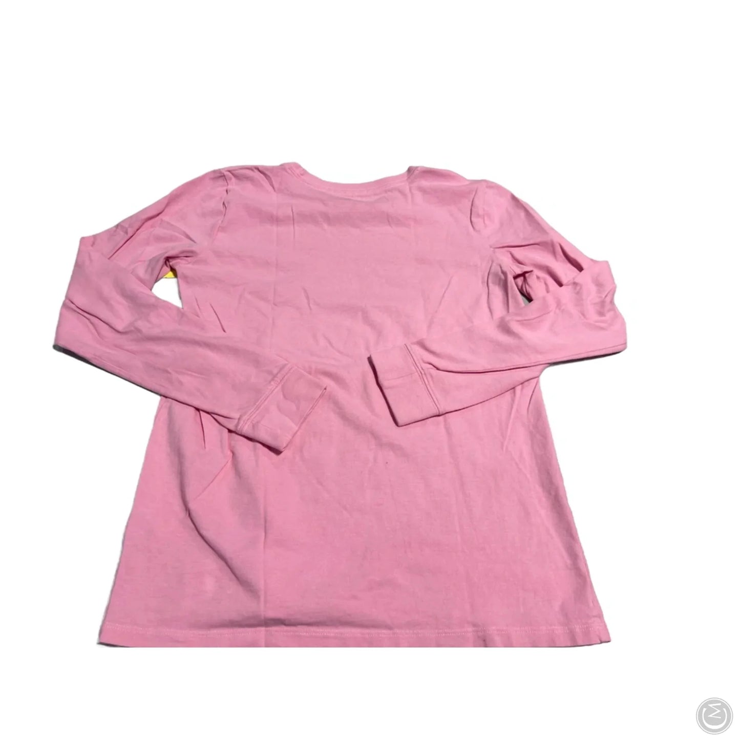 Top Long Sleeve By Life Is Good In Pink, Size: S