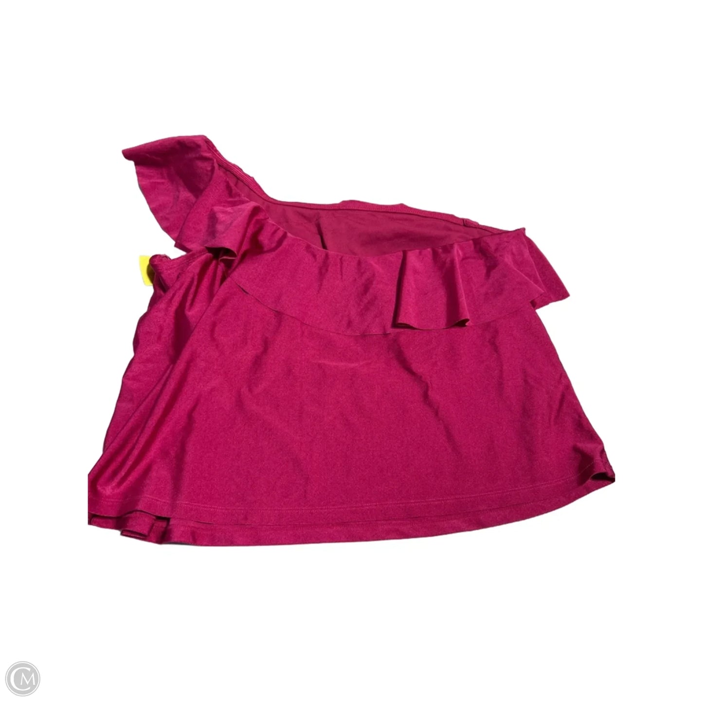 Swimsuit Top By Time And Tru In Pink, Size: 2x