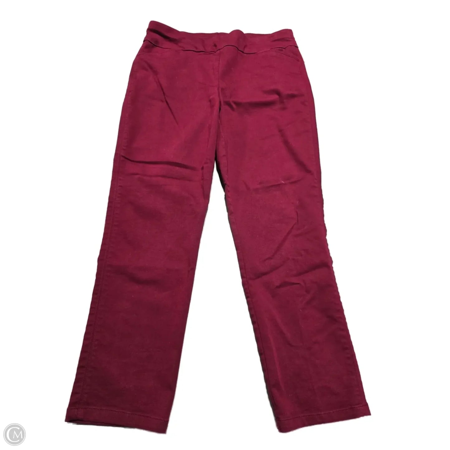 Pants Cargo & Utility By Croft And Barrow In Maroon, Size: 12