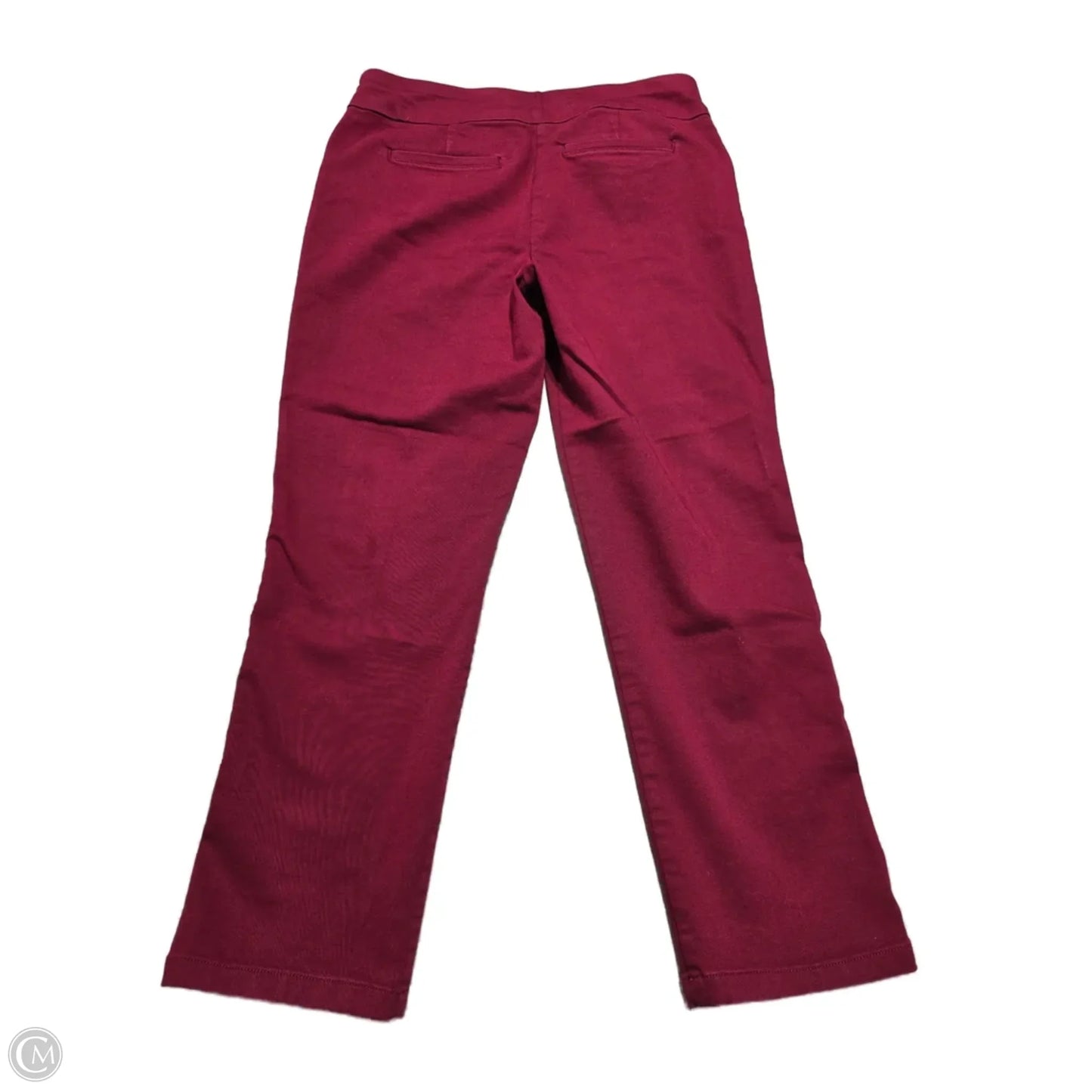 Pants Cargo & Utility By Croft And Barrow In Maroon, Size: 12