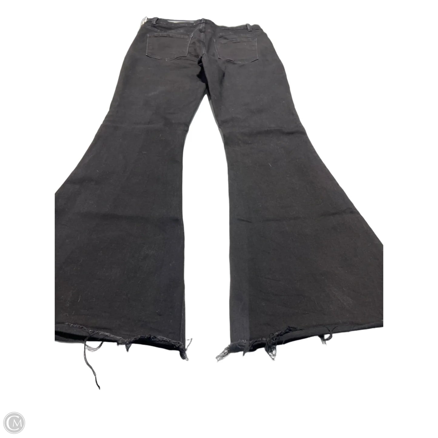 Jeans Flared By Vervet In Black, Size: 12