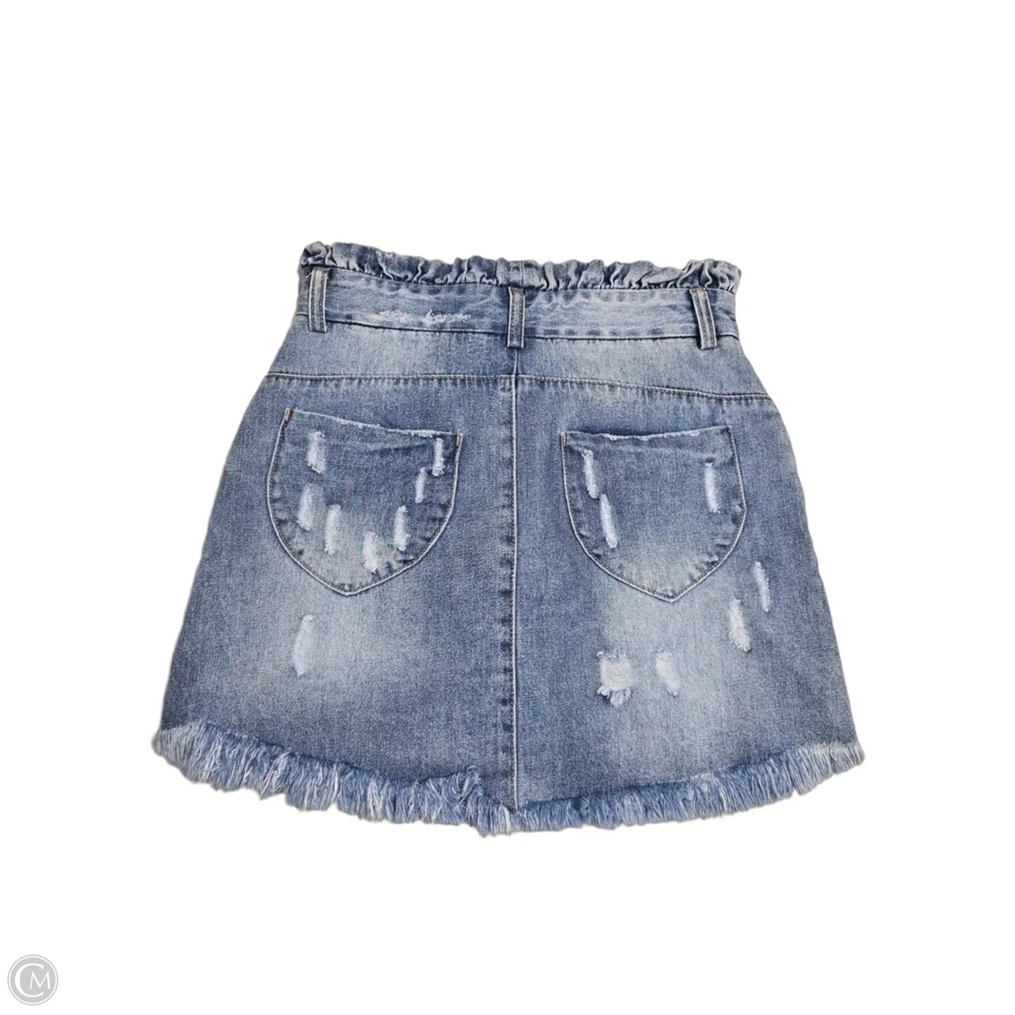 Skirt Mini & Short By Hayden La In Blue Denim, Size: 4