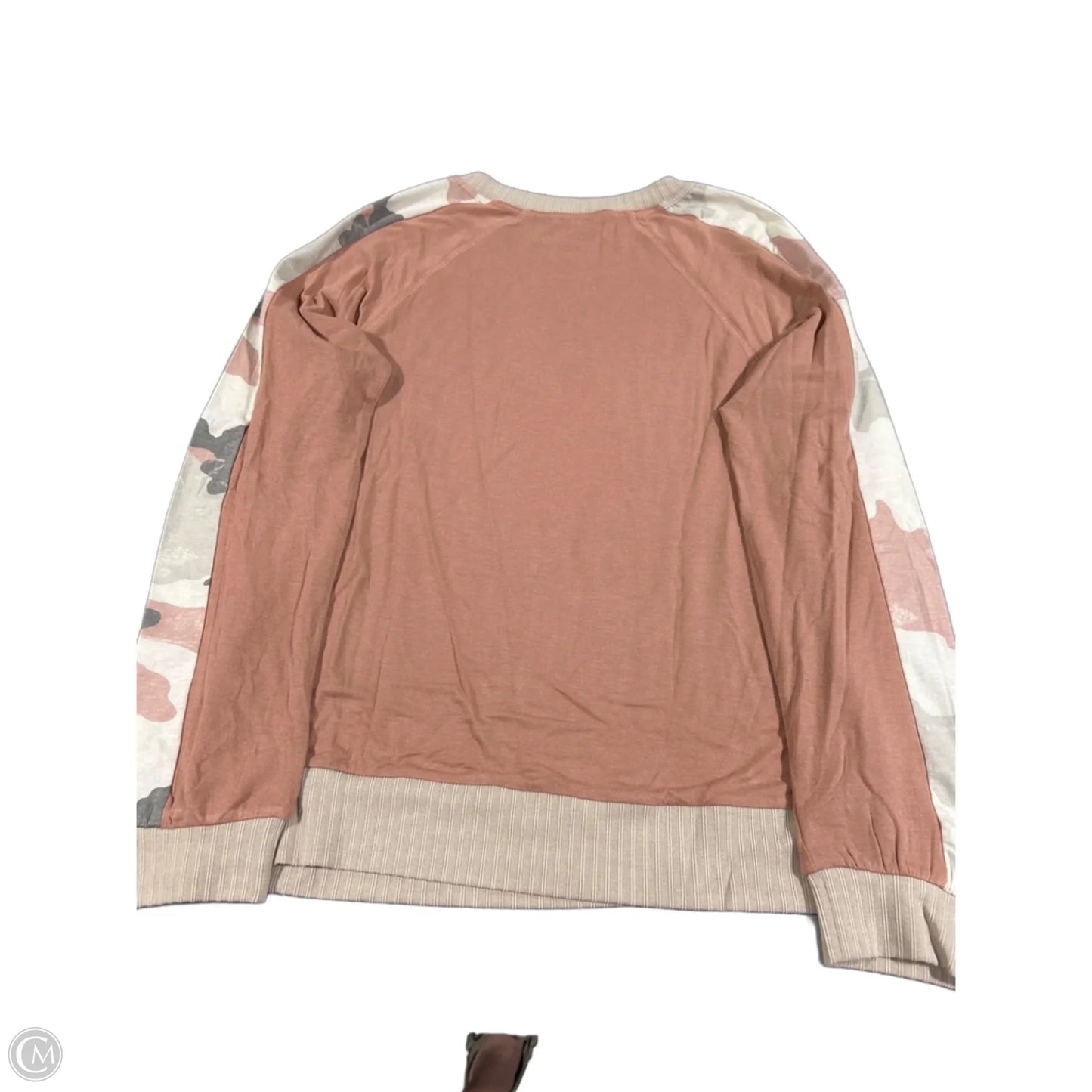 Top Long Sleeve By Mystree In Orange, Size: M