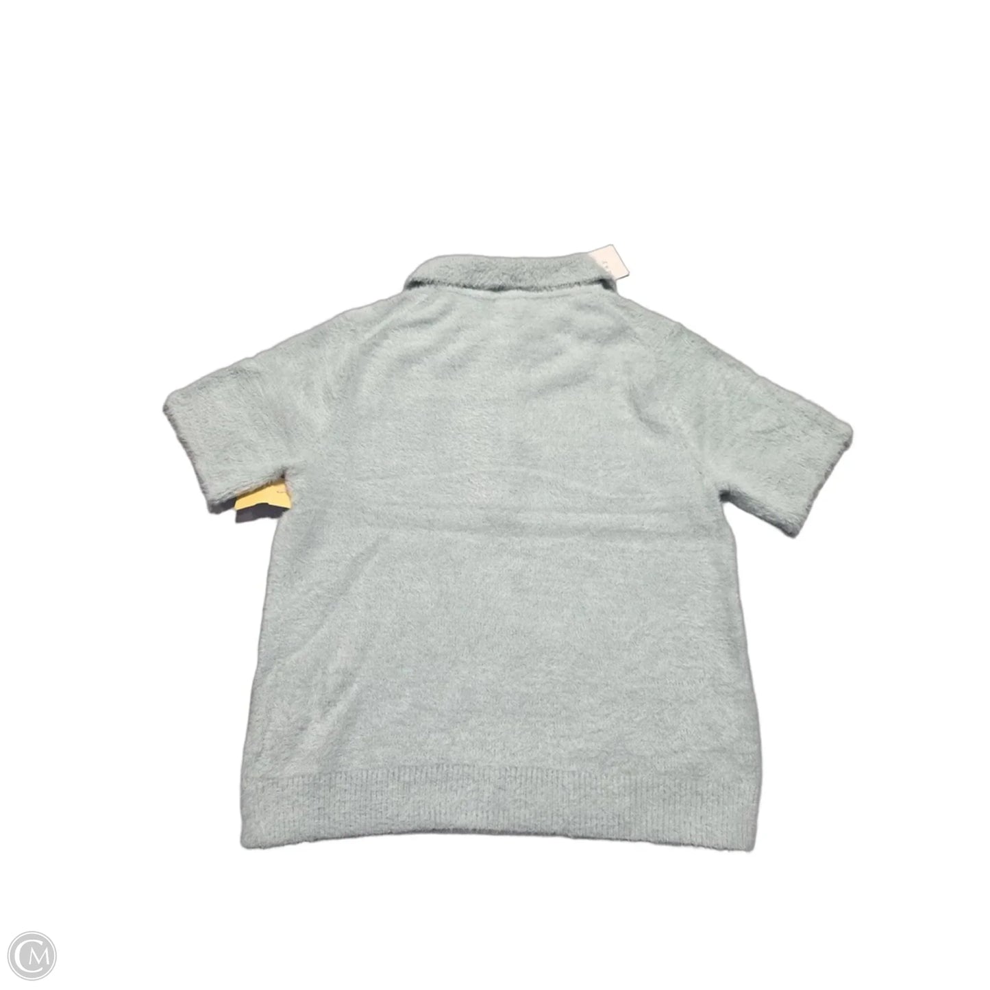 Sweater Short Sleeve By A New Day In Teal, Size: Xs