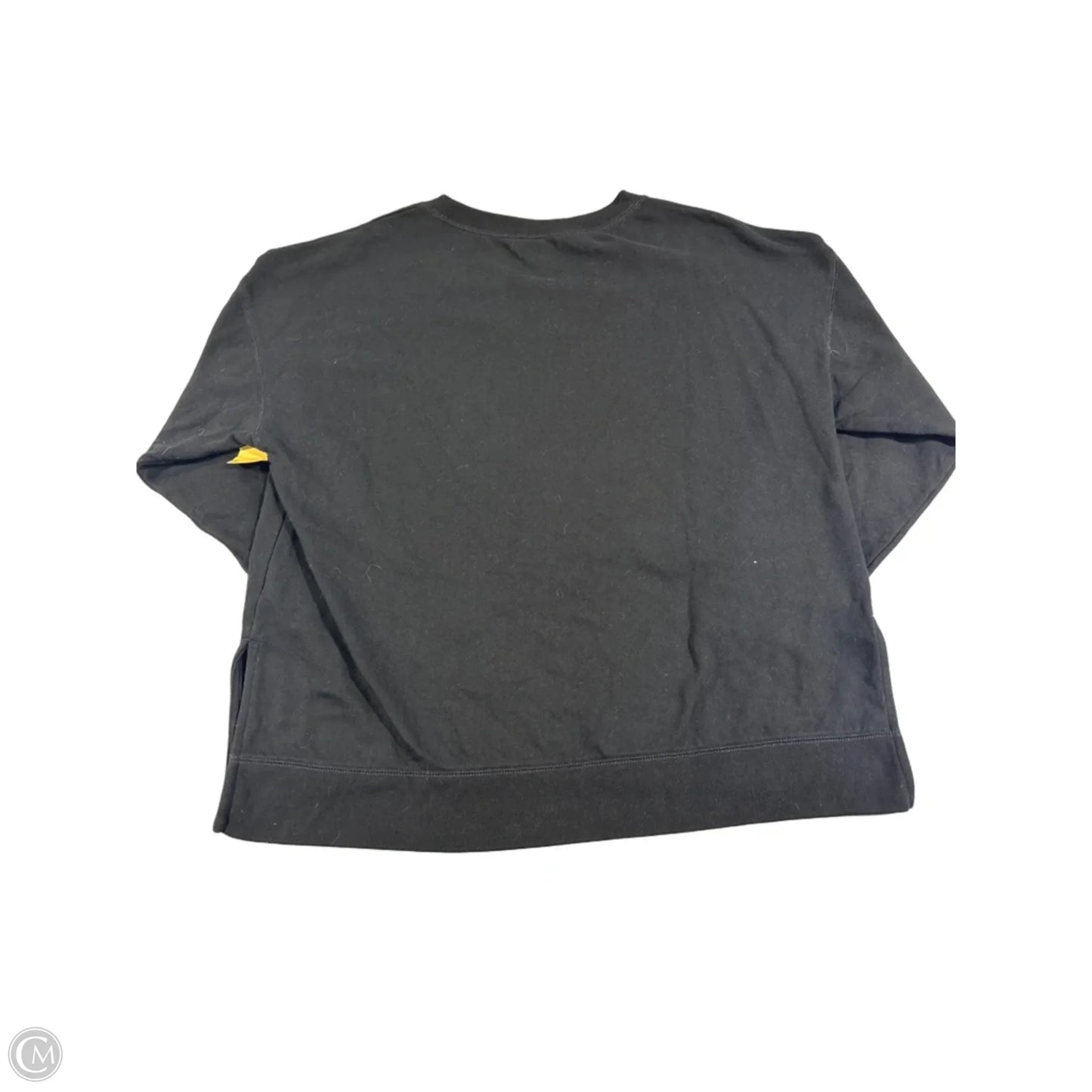 Top Long Sleeve By Gap In Black, Size: L