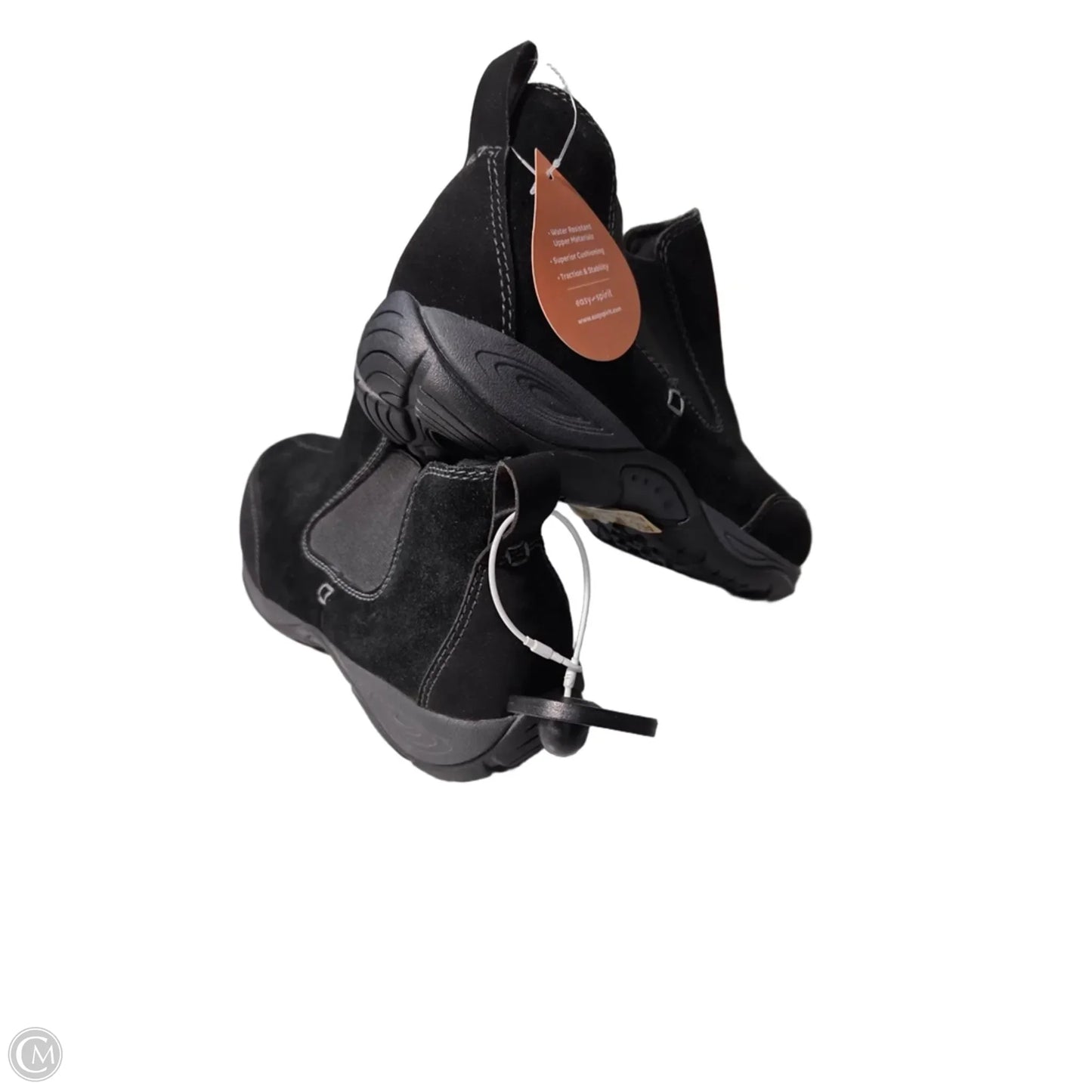 Boots Ankle Flats By Easy Spirit In Black, Size: 8.5