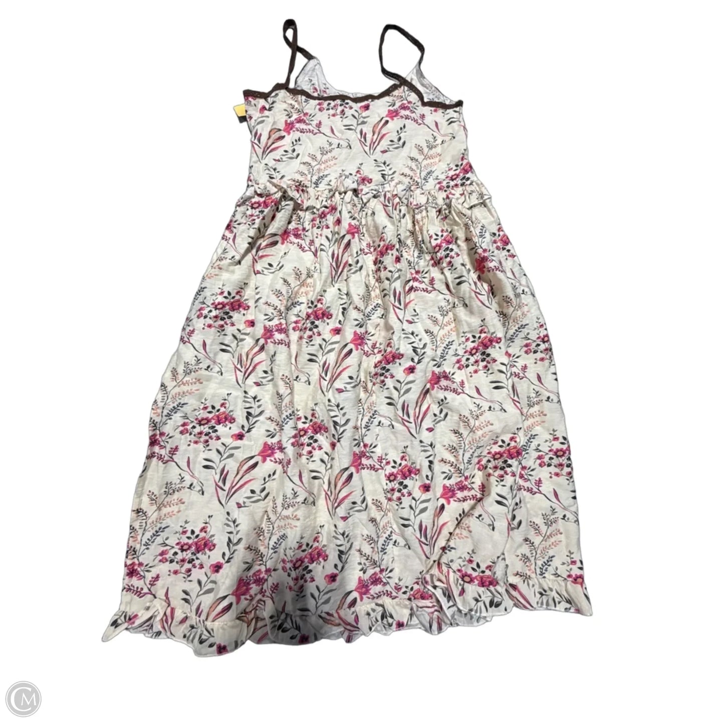 Dress Casual Midi By Misslook In Tan, Size: S