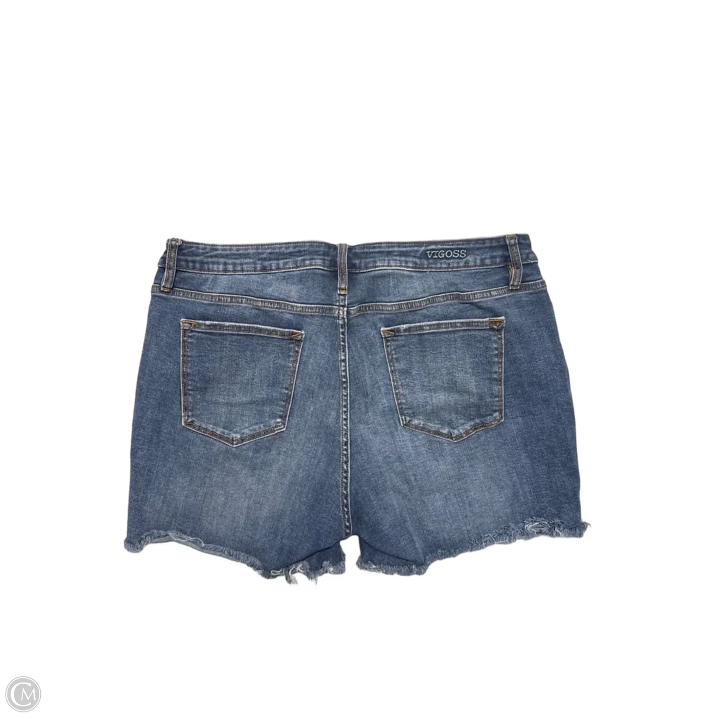 Shorts By Vigoss In Blue Denim, Size: 16