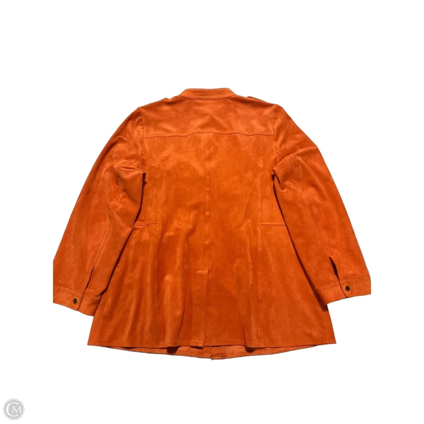 Jacket Other By Chicos In Orange, Size: L
