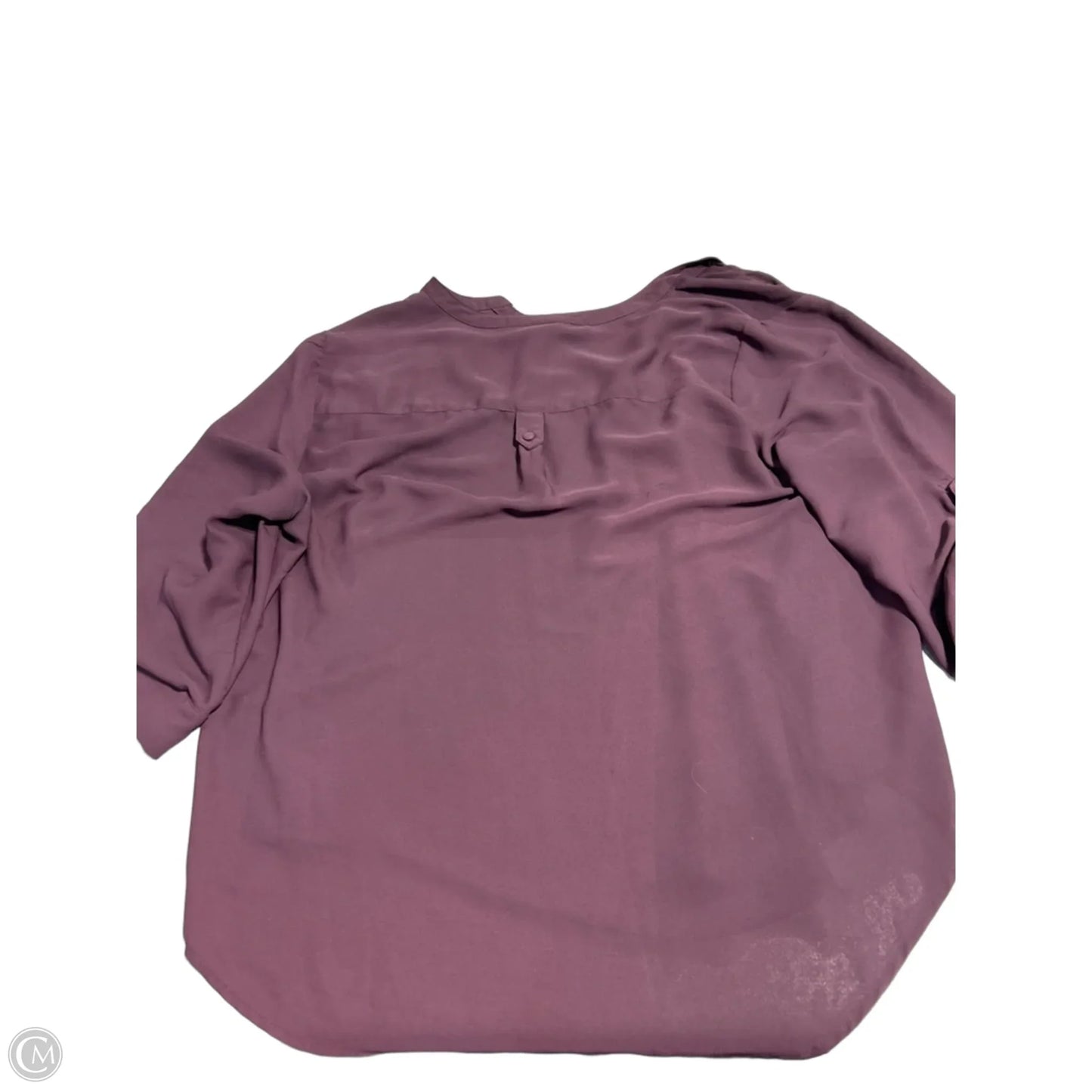 Top 3/4 Sleeve By Torrid In Maroon, Size: 2x
