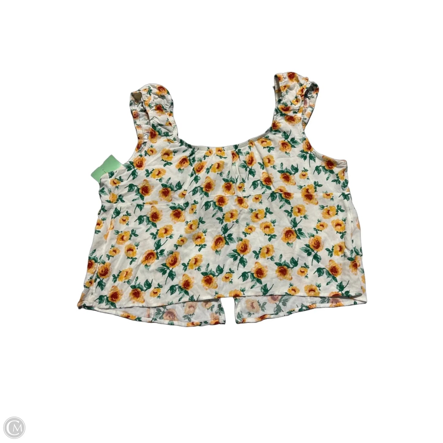 Tank Top By No Boundaries In Floral Print, Size: Xxl