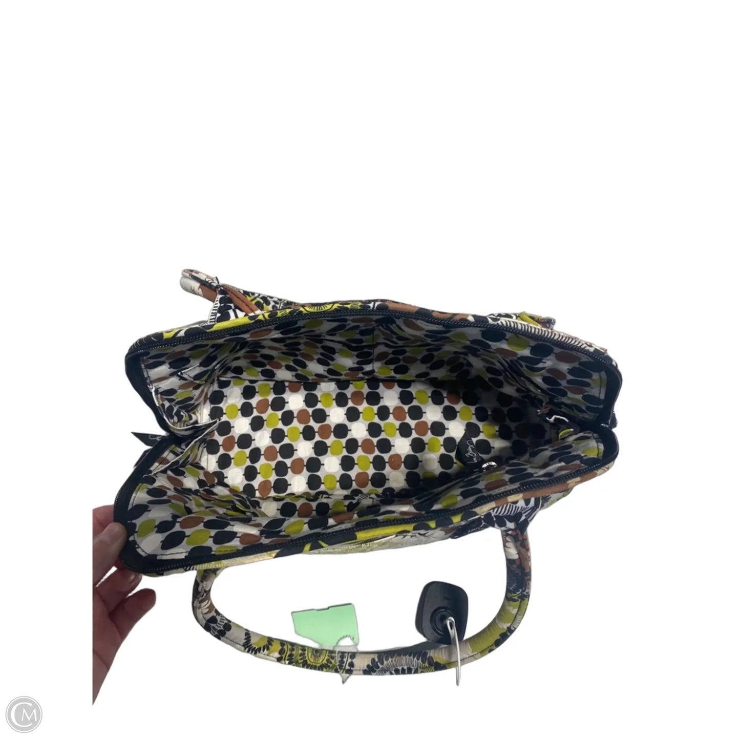 Handbag By Vera Bradley, Size: Large