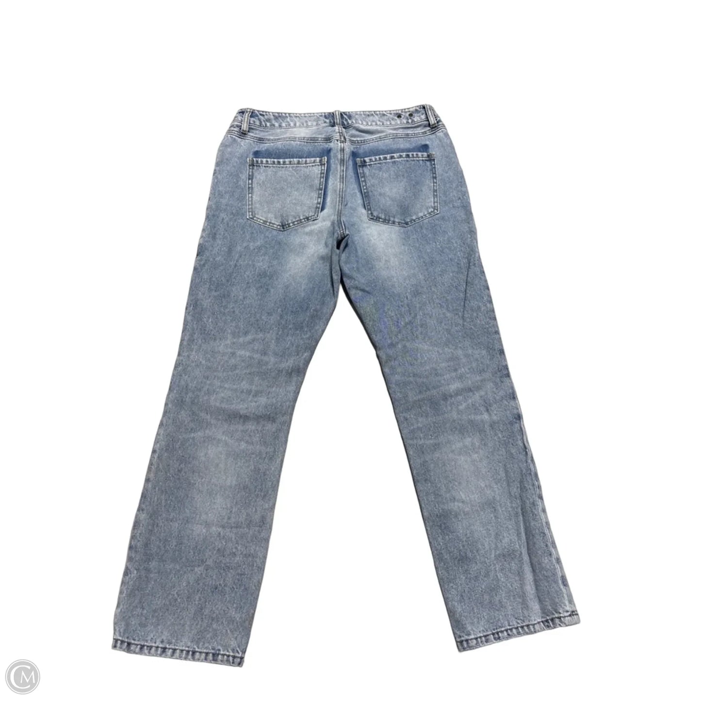 Jeans Boyfriend By Cabi In Blue Denim, Size: 8