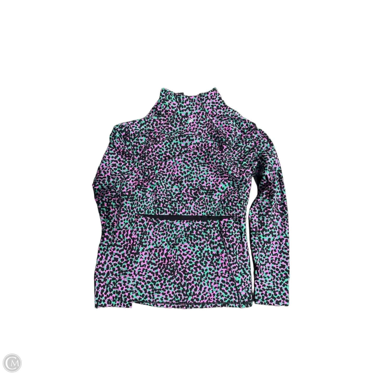 Athletic Fleece By Fabletics In Green & Pink, Size: Xxl