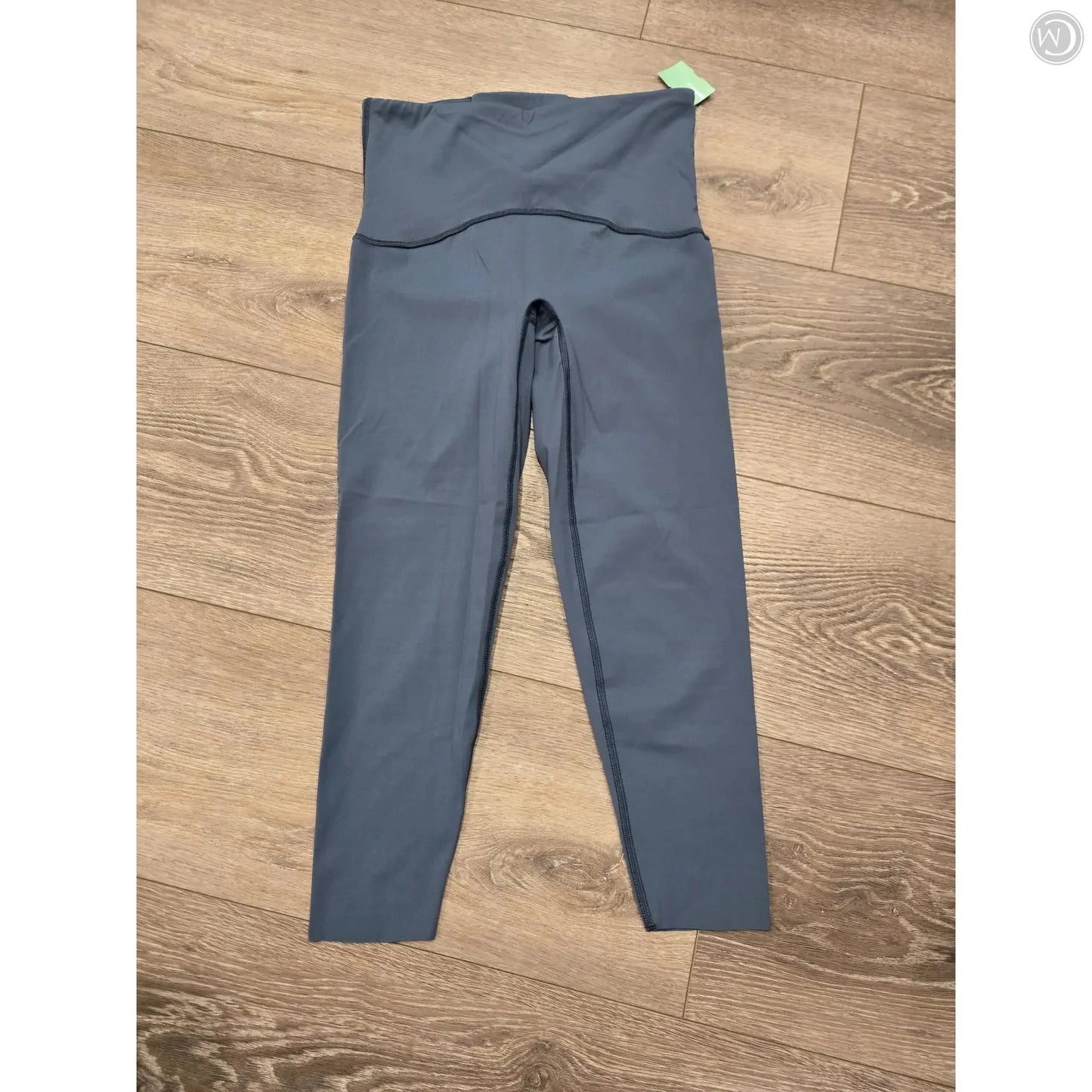 Athletic Leggings By Spanx In Blue, Size: L
