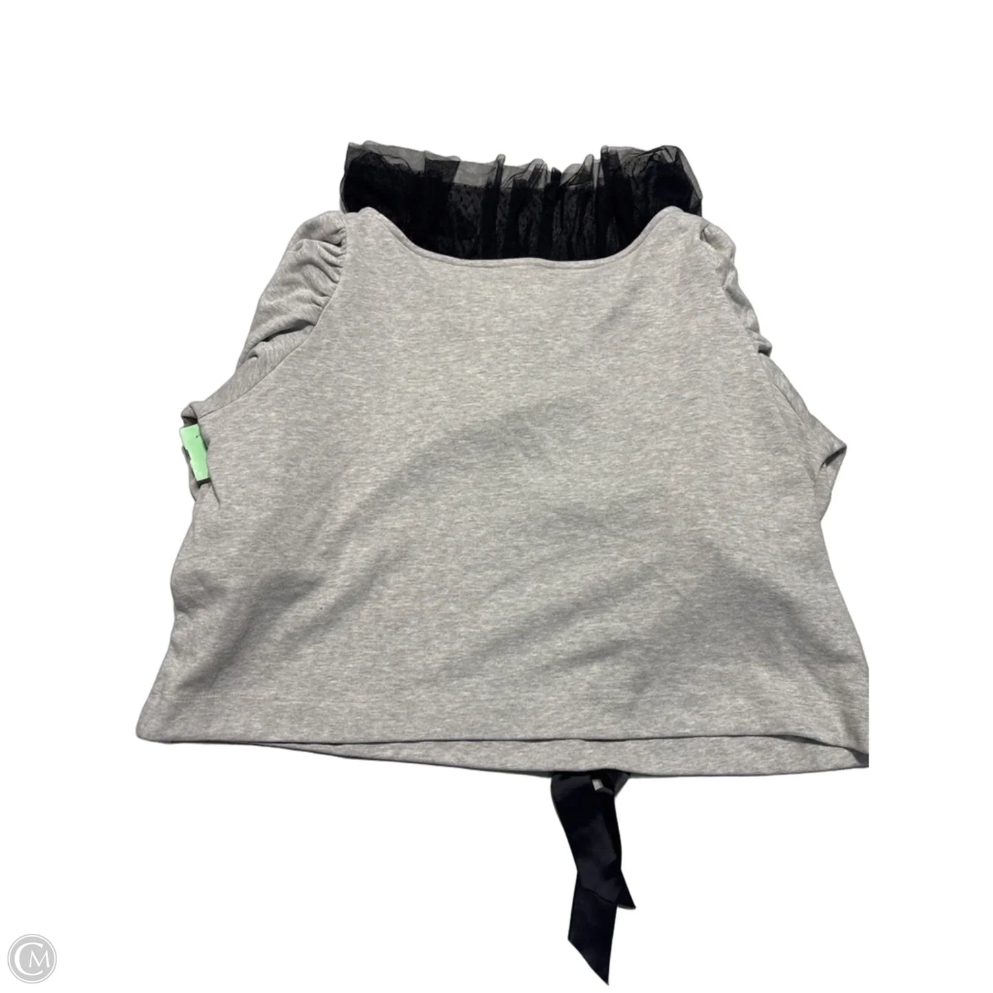 Top 3/4 Sleeve By Maeve In Black & Grey, Size: Xl