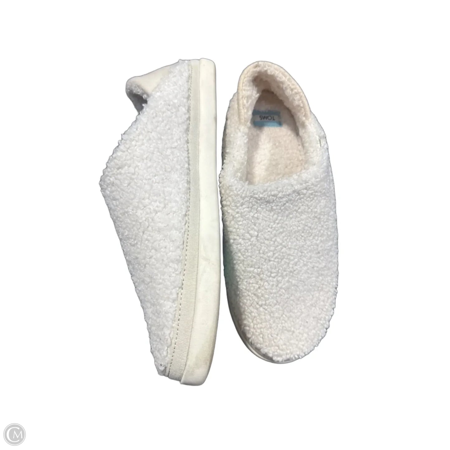 Shoes Flats By Toms In White, Size: 8.5