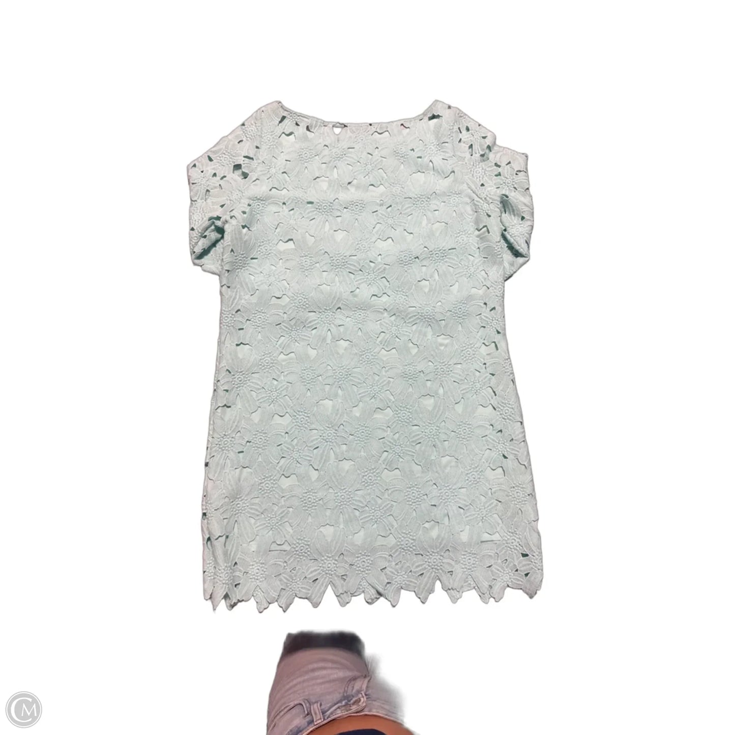 Dress Casual Midi By Cmc In Blue, Size: Xl