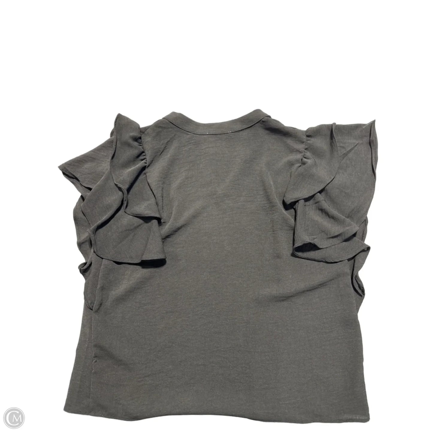 Top Short Sleeve By Timing In Black, Size: M