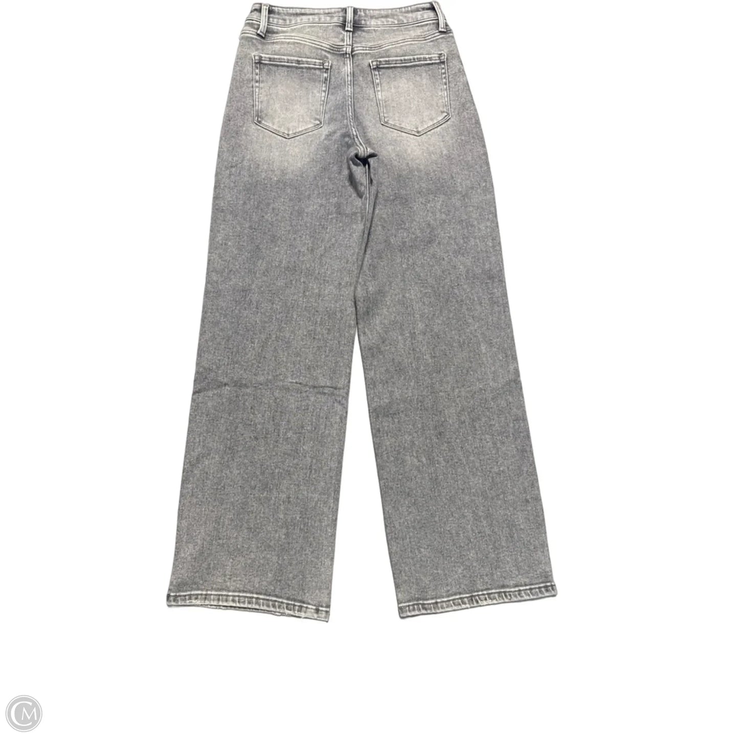 Jeans Wide Leg By Vervet In Grey, Size: 8