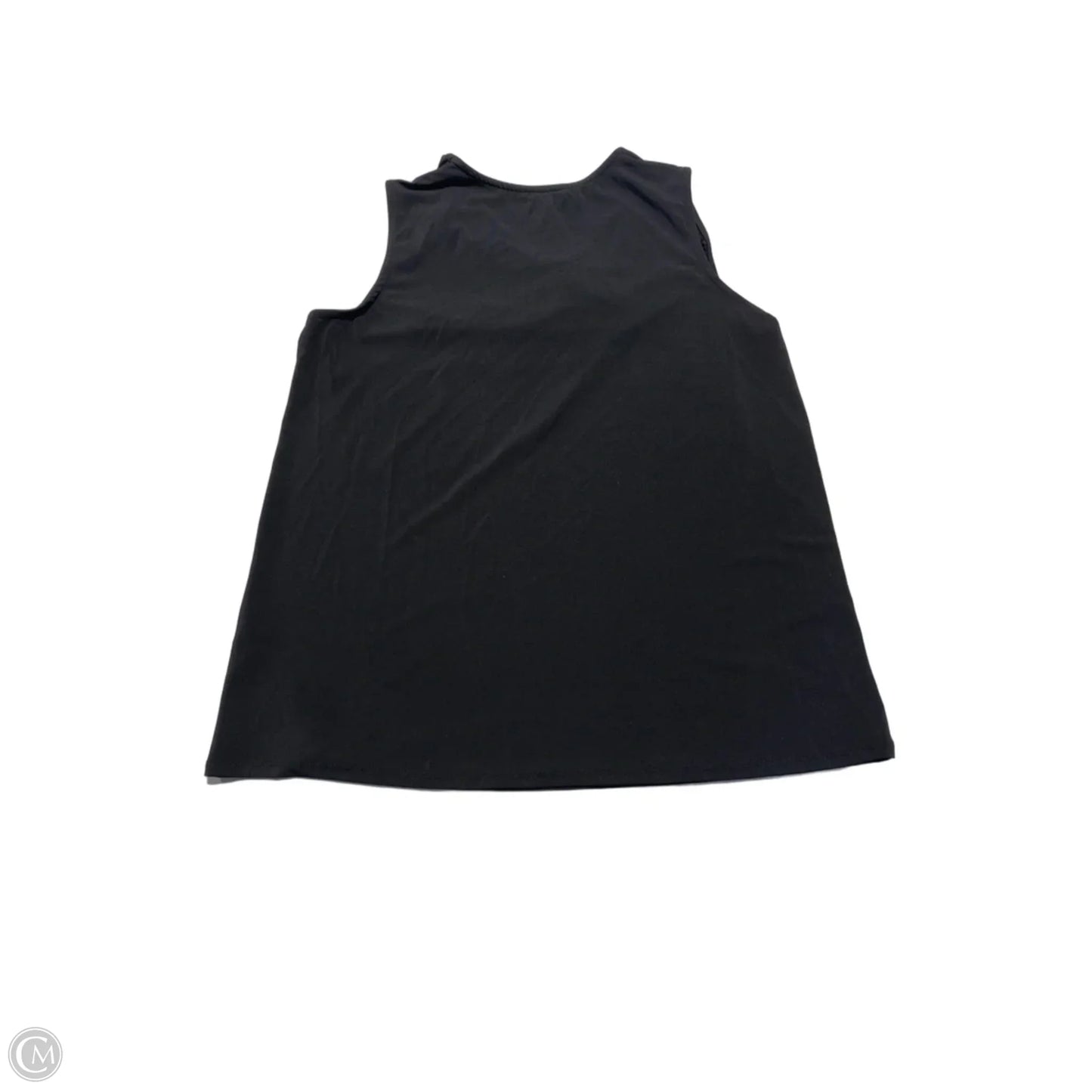 Top Sleeveless By Cato In Black, Size: S