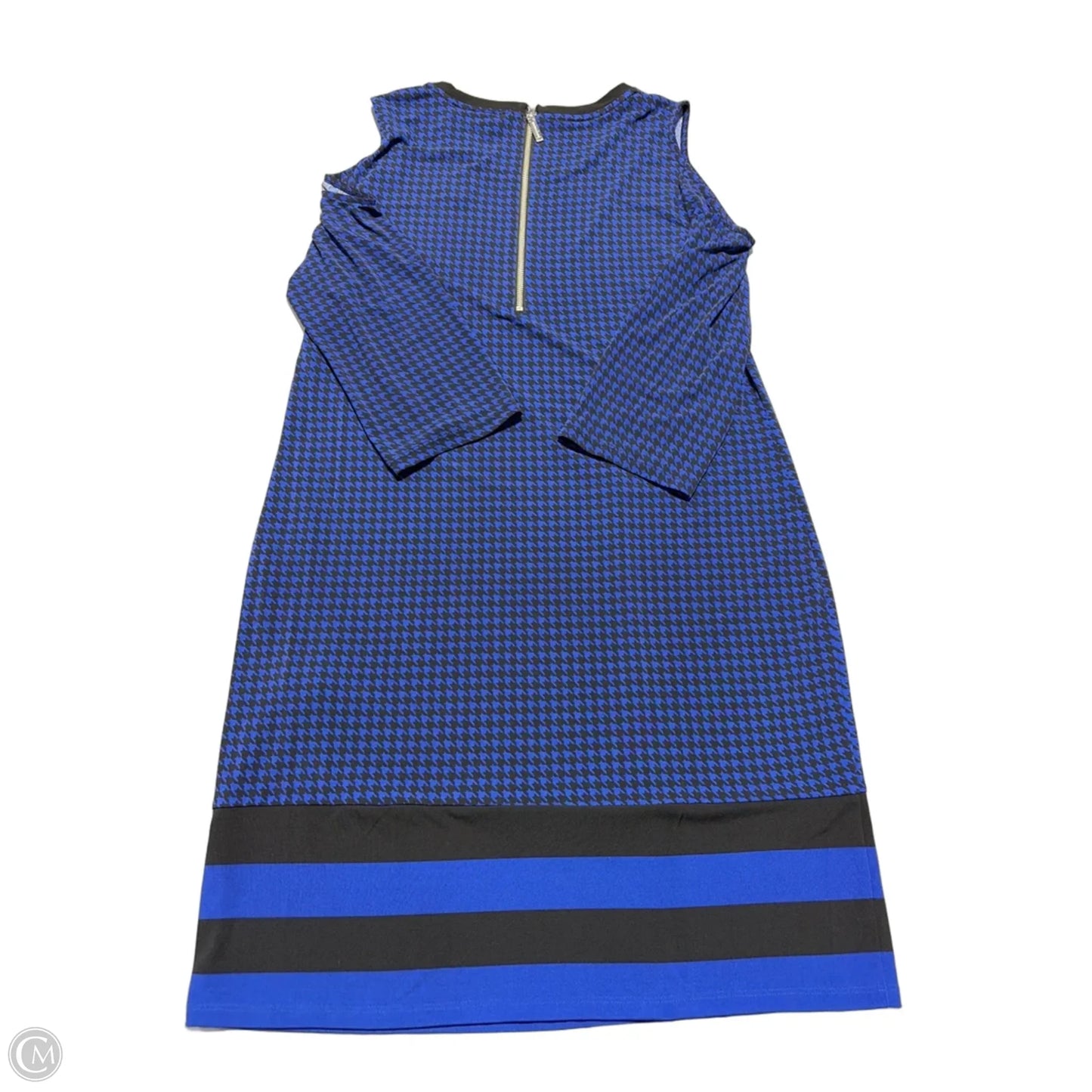 Dress Casual Short By Michael By Michael Kors In Black & Blue, Size: L