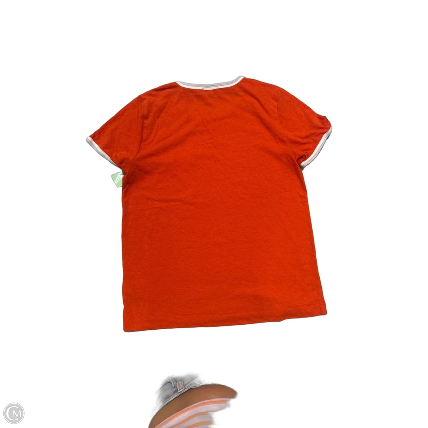 Top Short Sleeve By J. Crew In Orange, Size: M