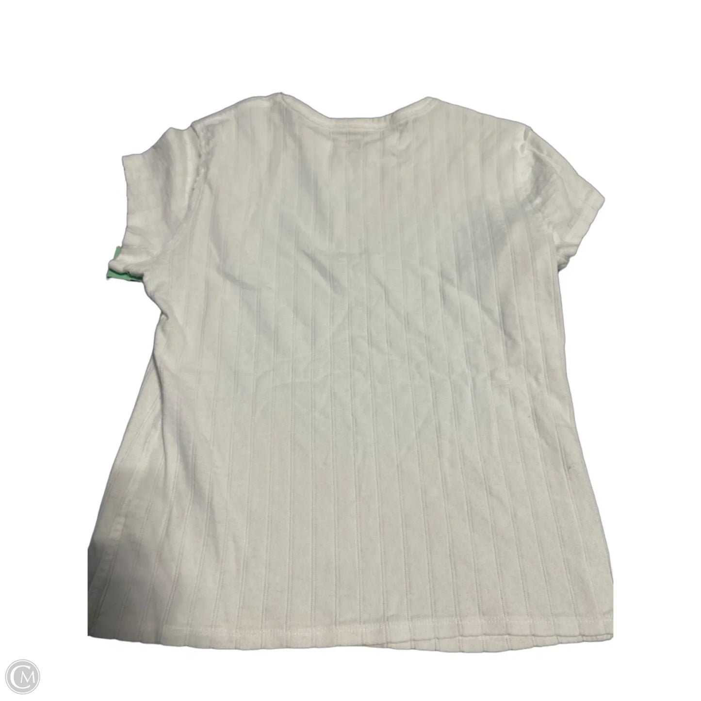 Top Short Sleeve By Aerie In White, Size: Xs