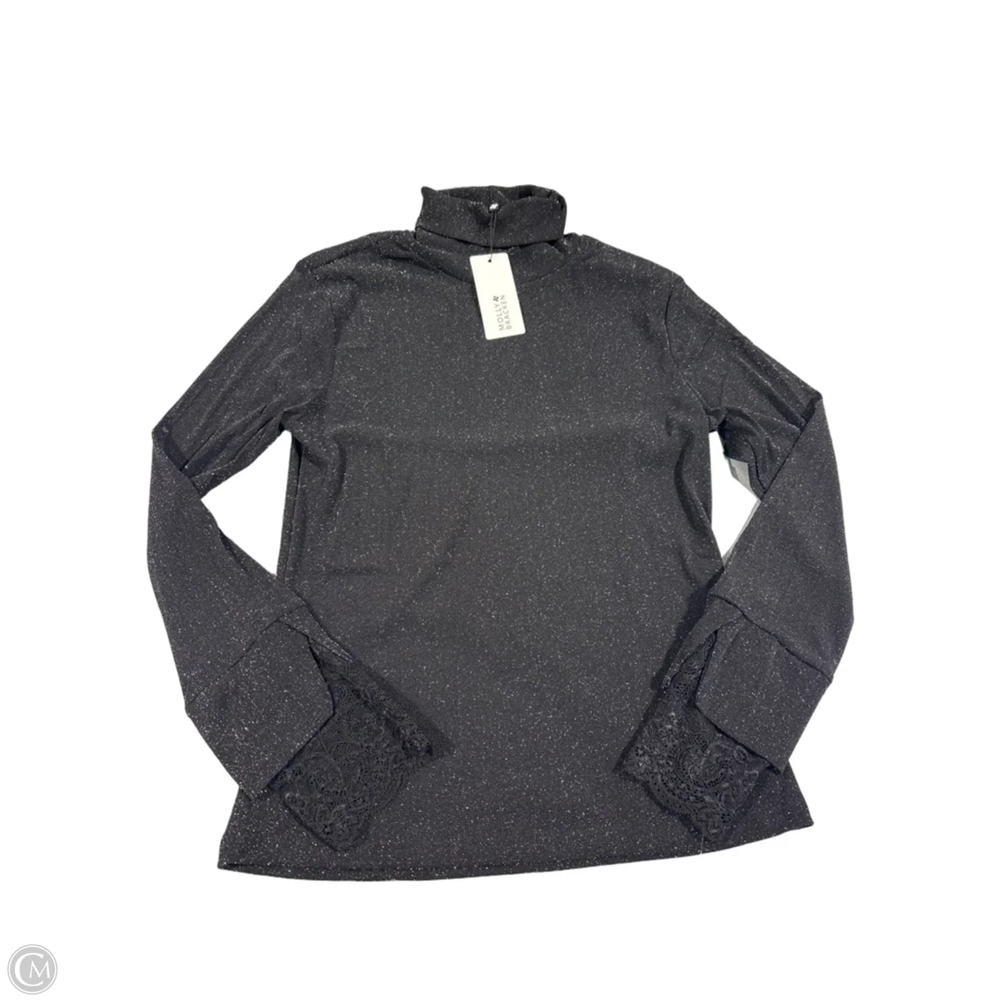 Top Long Sleeve By Molly Bracken In Black, Size: Xl