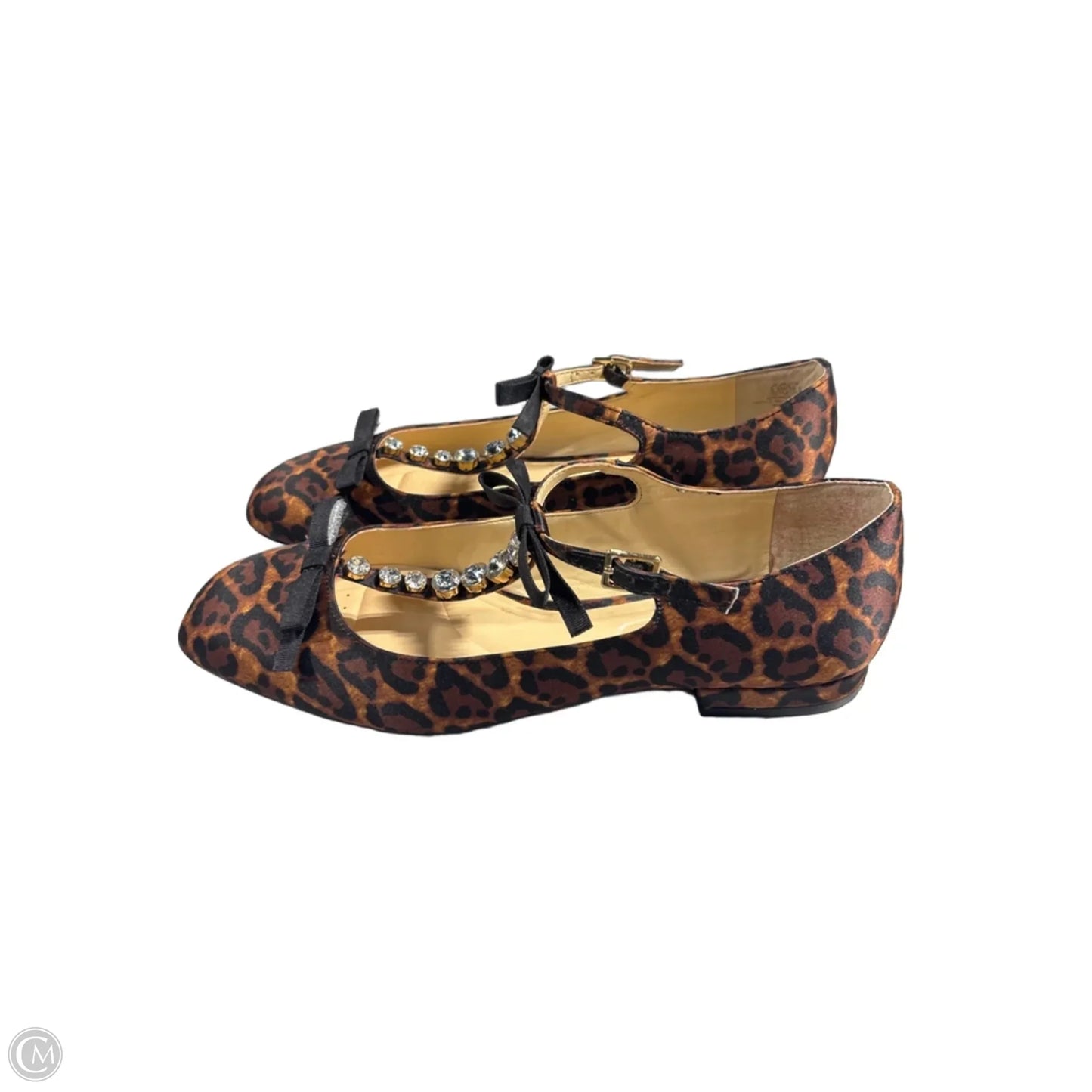 Shoes Flats By Jessica Simpson In Animal Print, Size: 8.5