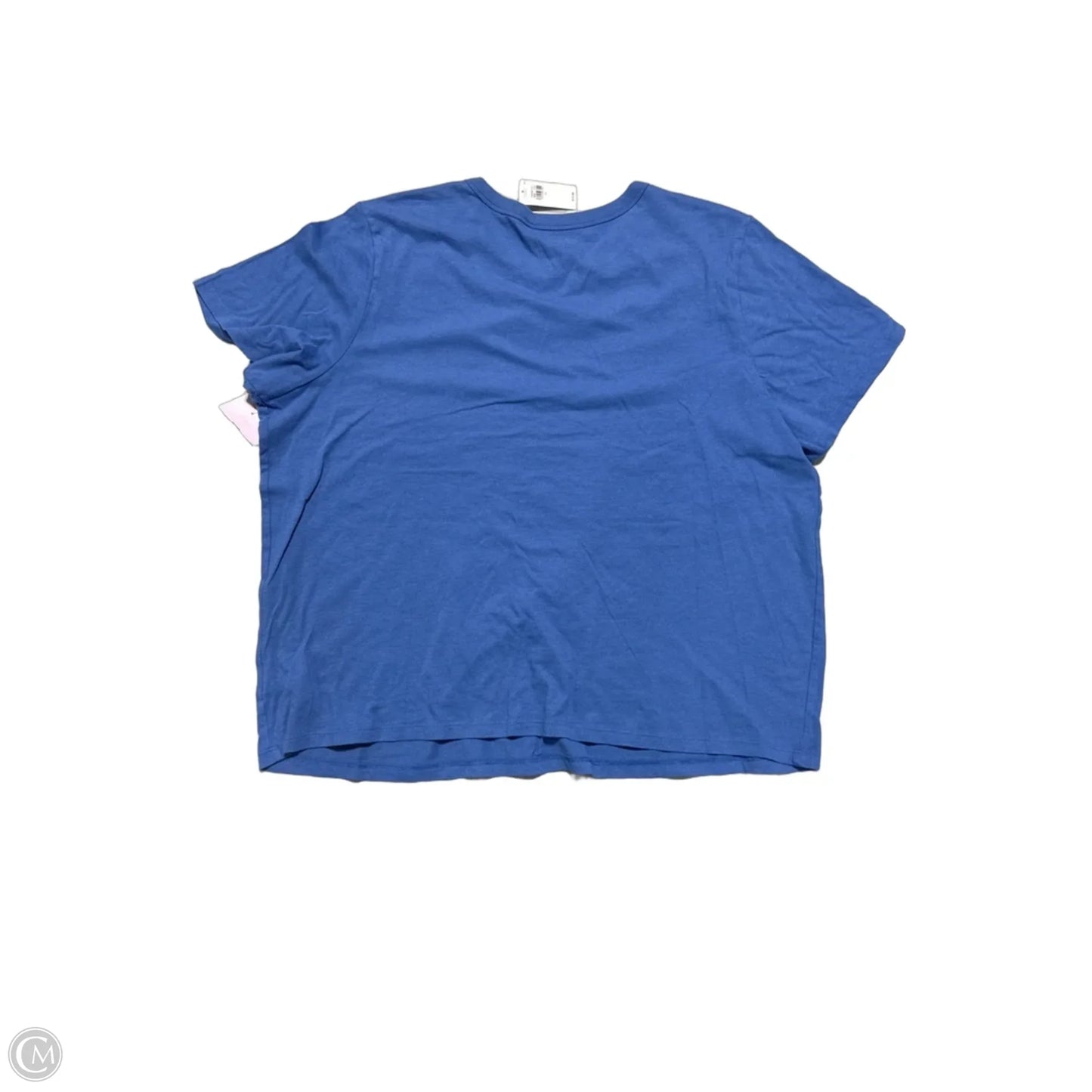 Top Short Sleeve Basic By Old Navy In Blue, Size: Xl