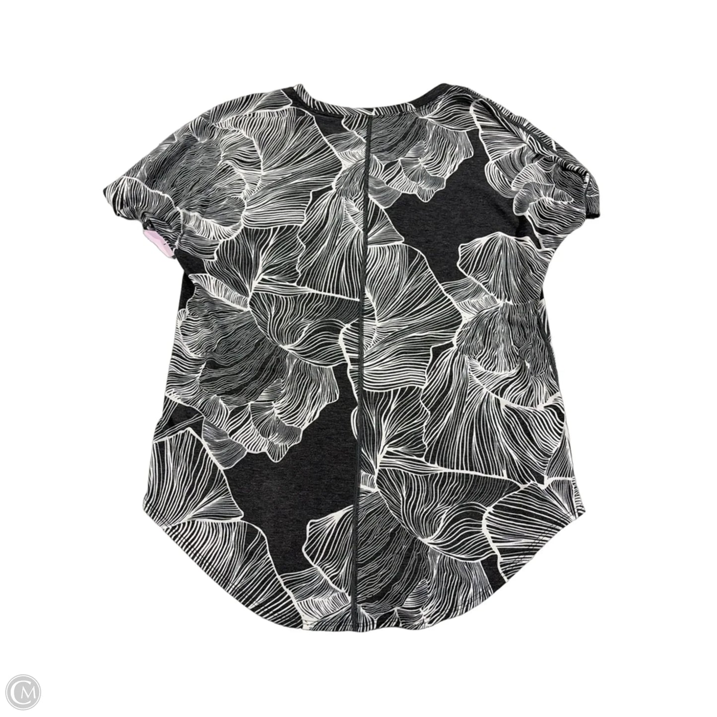 Top Short Sleeve By The North Face In Grey, Size: L