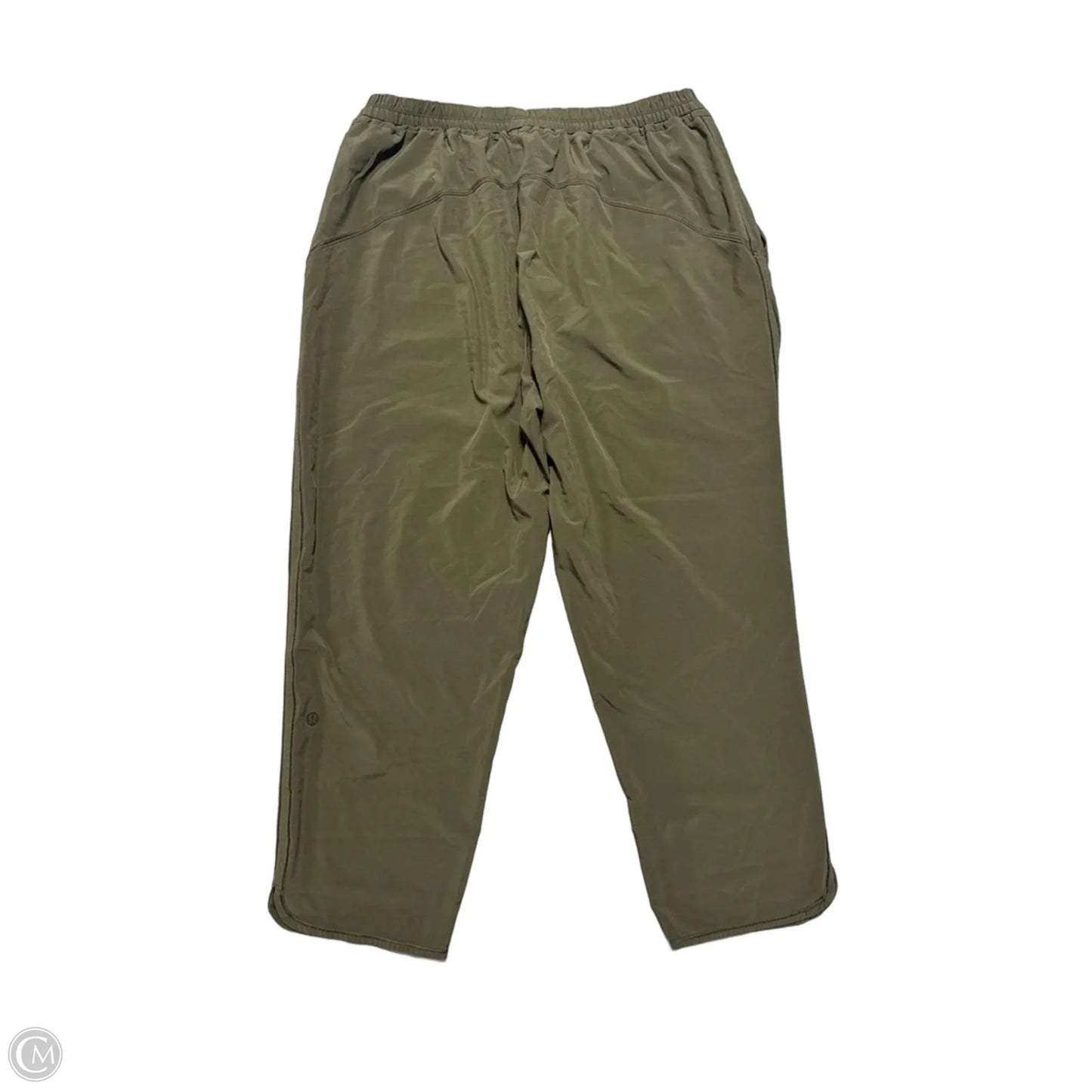 Athletic Pants By Lululemon In Green, Size: 10