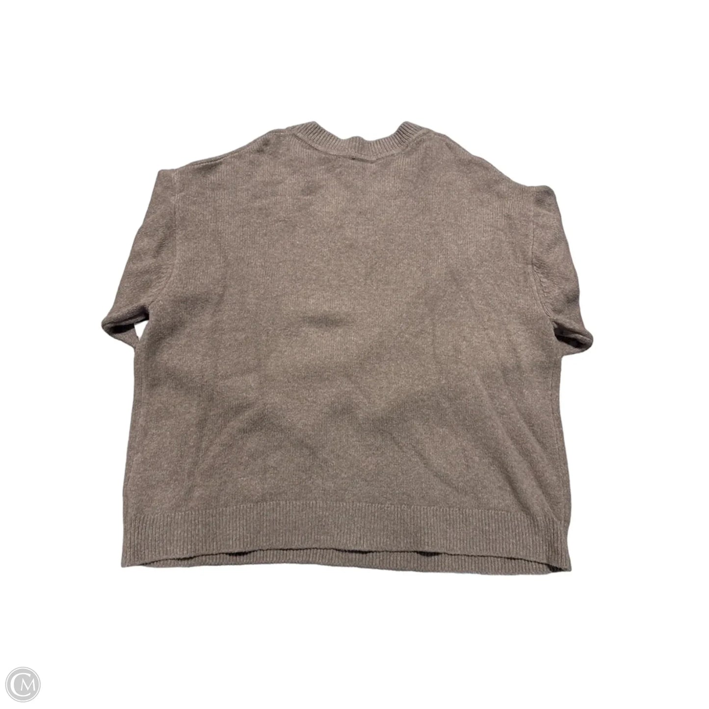 Sweater By Gap In Brown, Size: 2x
