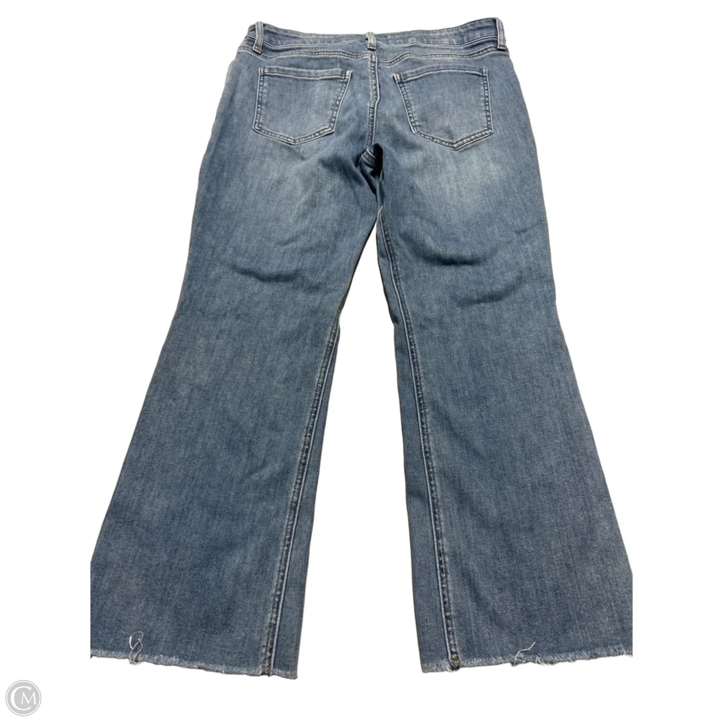 Jeans Straight By Kut In Blue Denim, Size: 8p