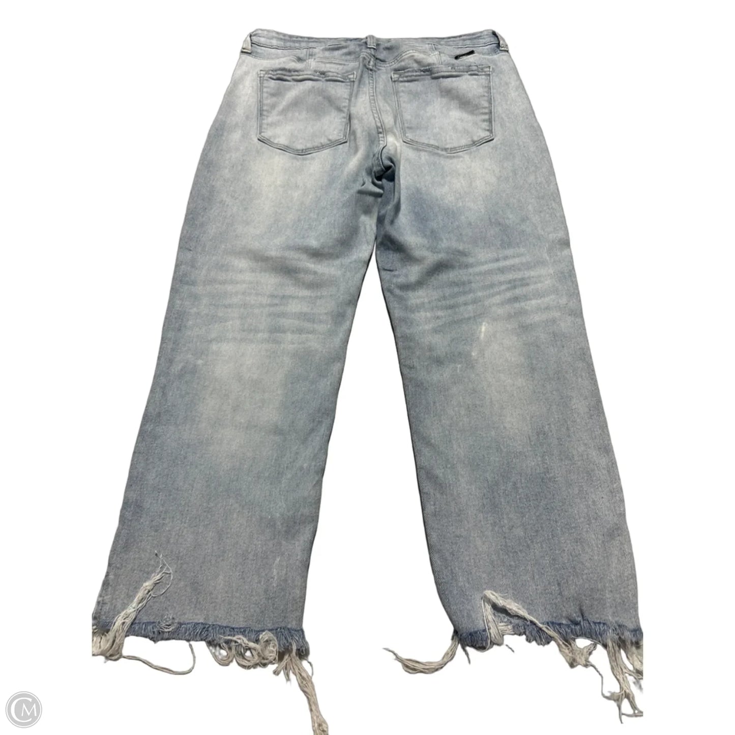 Jeans Straight By Kancan In Blue Denim, Size: 10