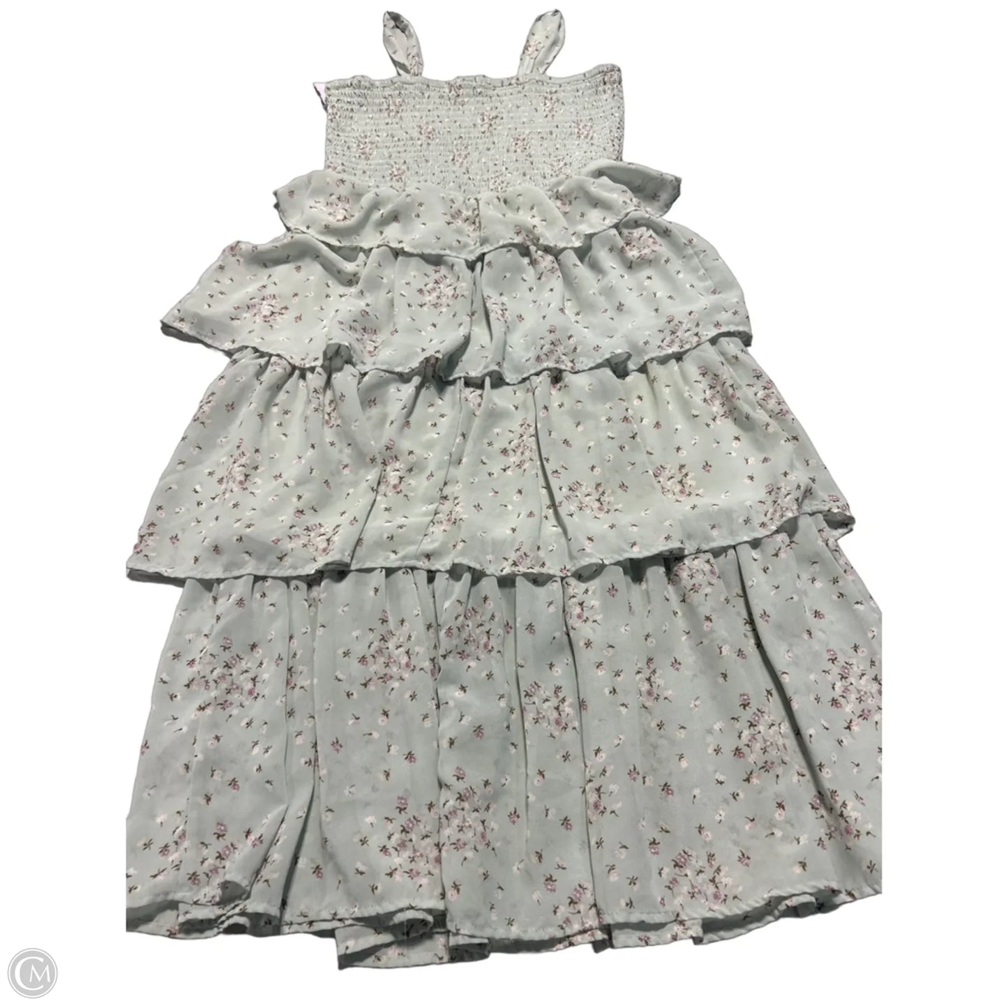 Dress Casual Midi By Mimi Chica In Green, Size: Xl