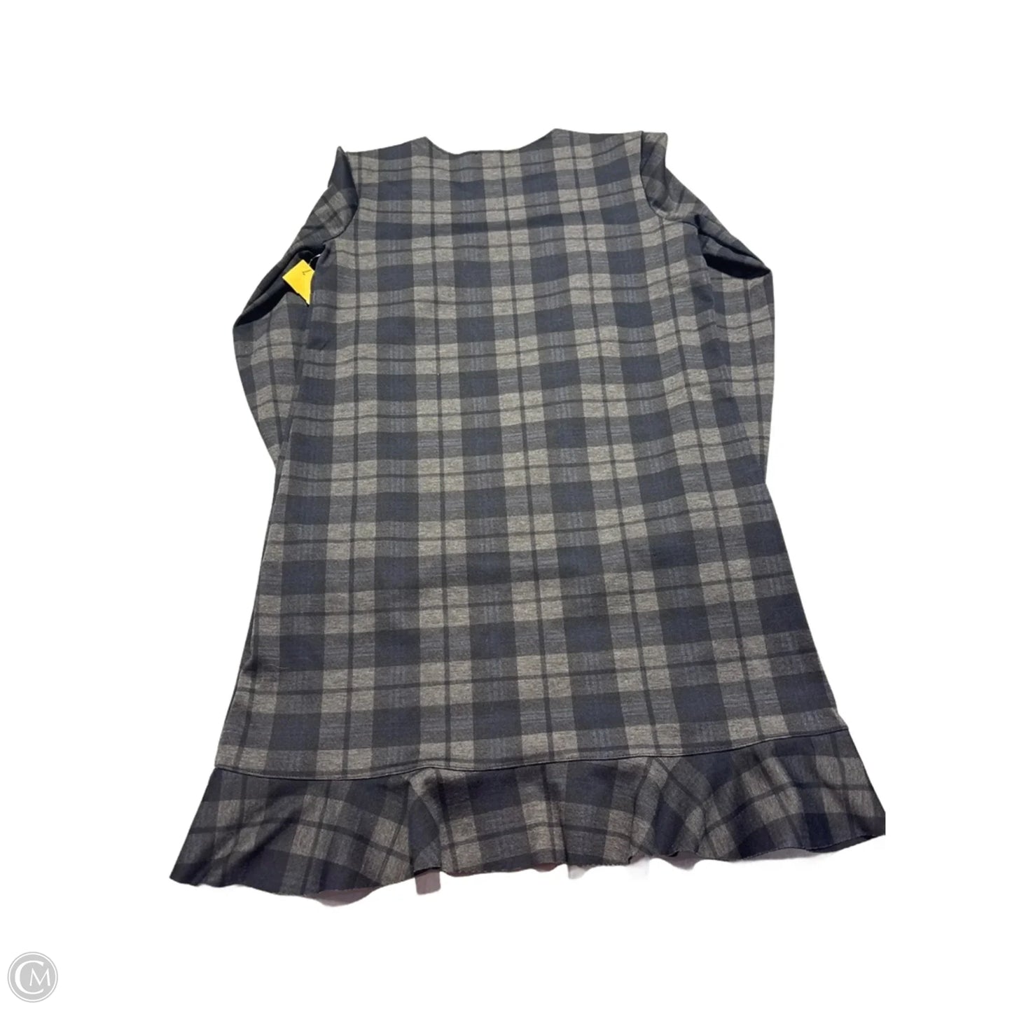 Dress Casual Short By Zara In Plaid Pattern, Size: S