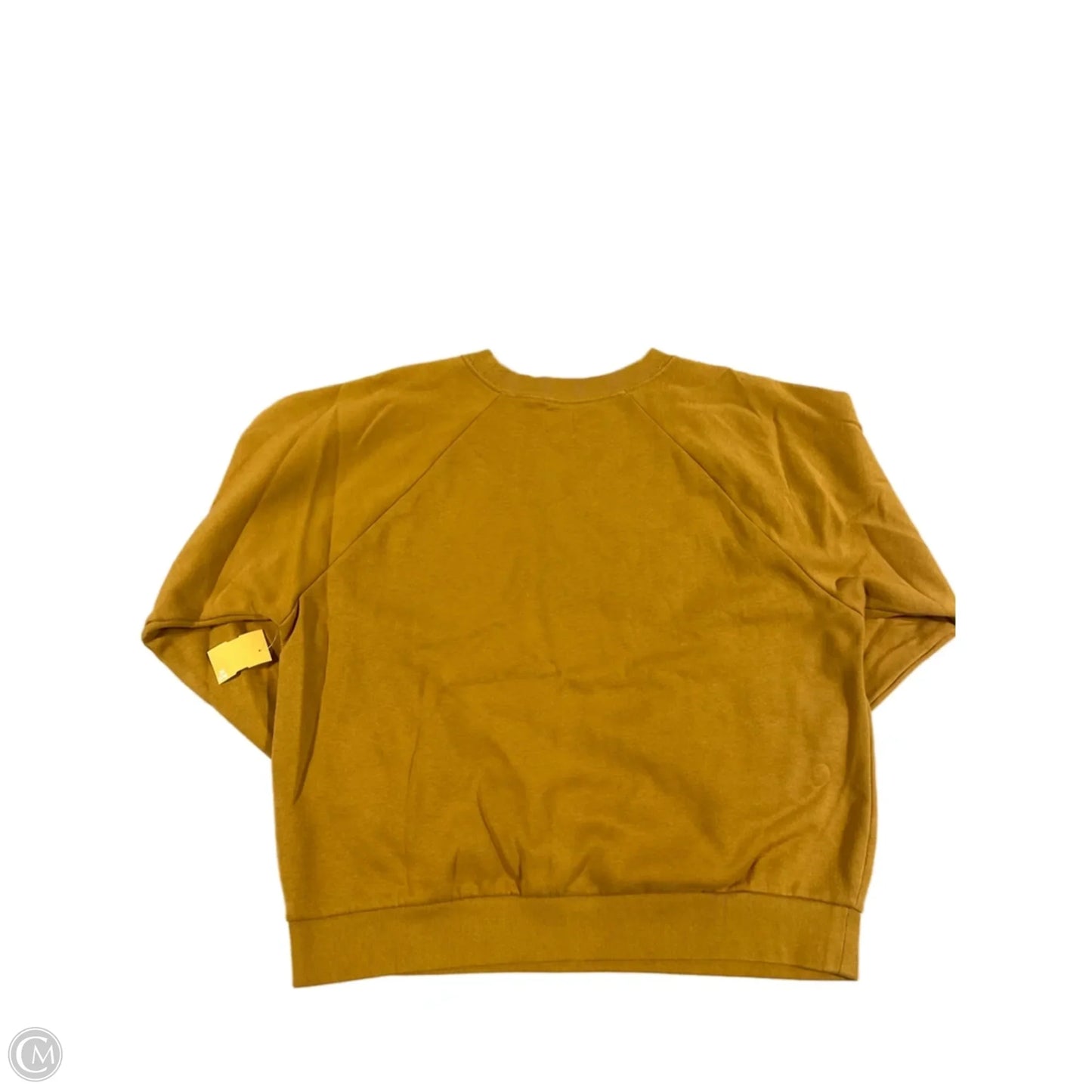 Top Long Sleeve By Gap In Yellow, Size: M