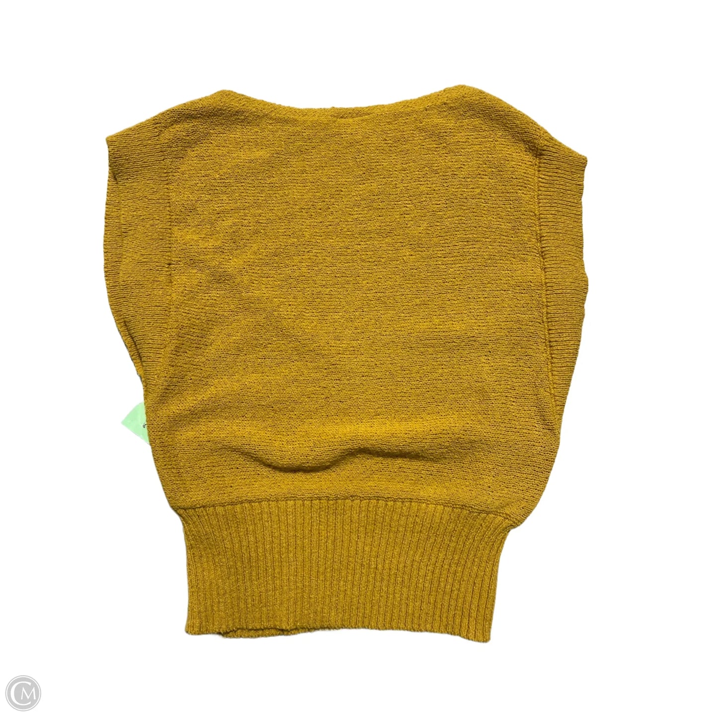 Top Sleeveless By Ann Taylor In Yellow, Size: Xs